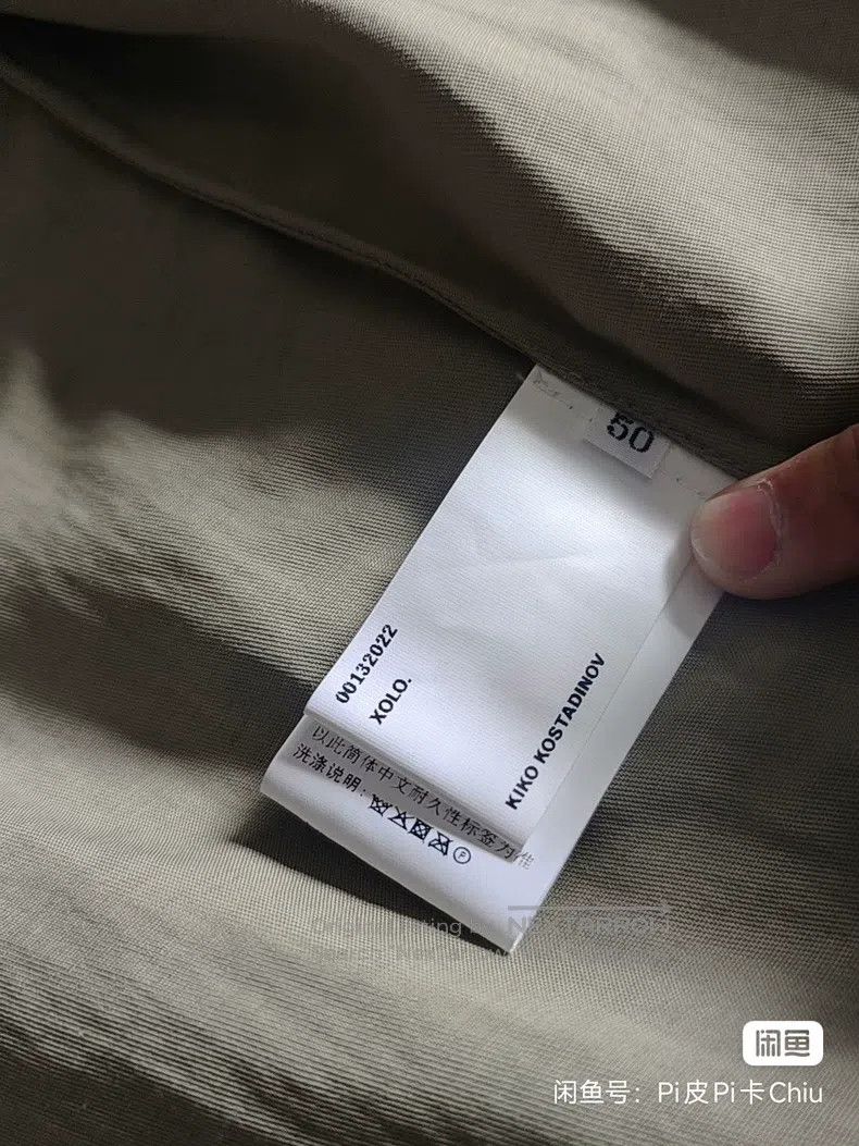 Kiko Kostadinov Kiko Kostadinov structural patchwork shirt Size US M / EU 48-50 / 2 - 4 Thumbnail