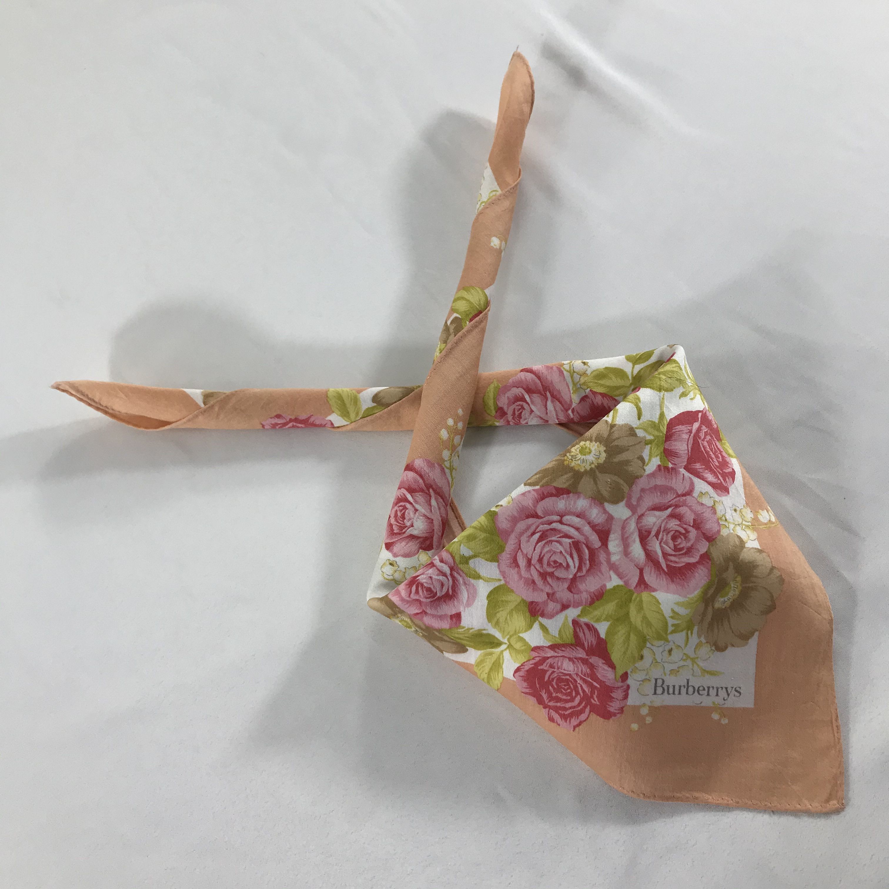 Burberry × Vintage Burberry Handkerchief / Neckerchief / Bandana Size ONE SIZE - 2 Thumbnail