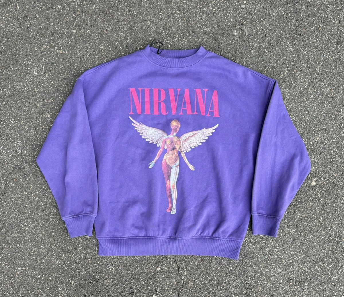 Nirvana Nirvana In Utero Sweatshirt Y2K Rock Band Size US S / EU 44-46 / 1 - 1 Thumbnail