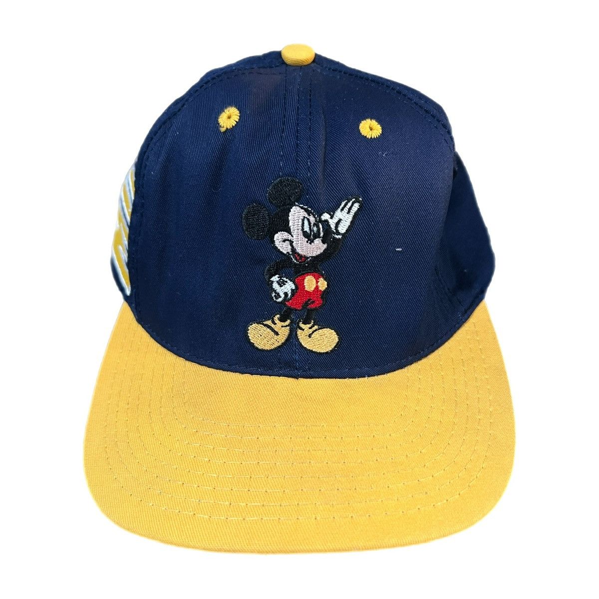 Disney Vintage Disney Mickey Mouse Snapback Hat Size ONE SIZE - 1 Thumbnail