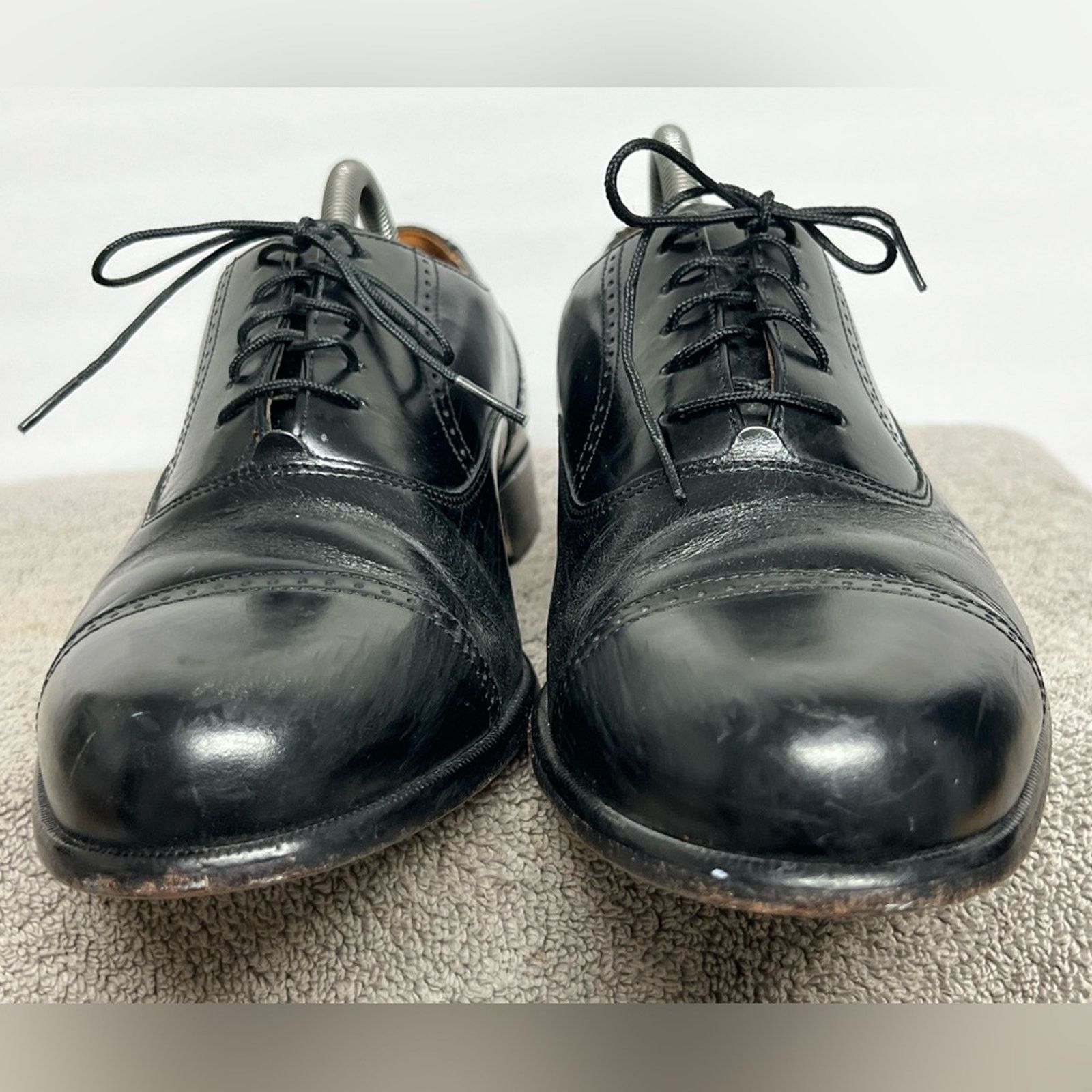 Bostonian Bostonian Classics Men's 9.5 M Oxfords Cap Toe 20350 Size US 9.5 / EU 42-43 - 3 Thumbnail