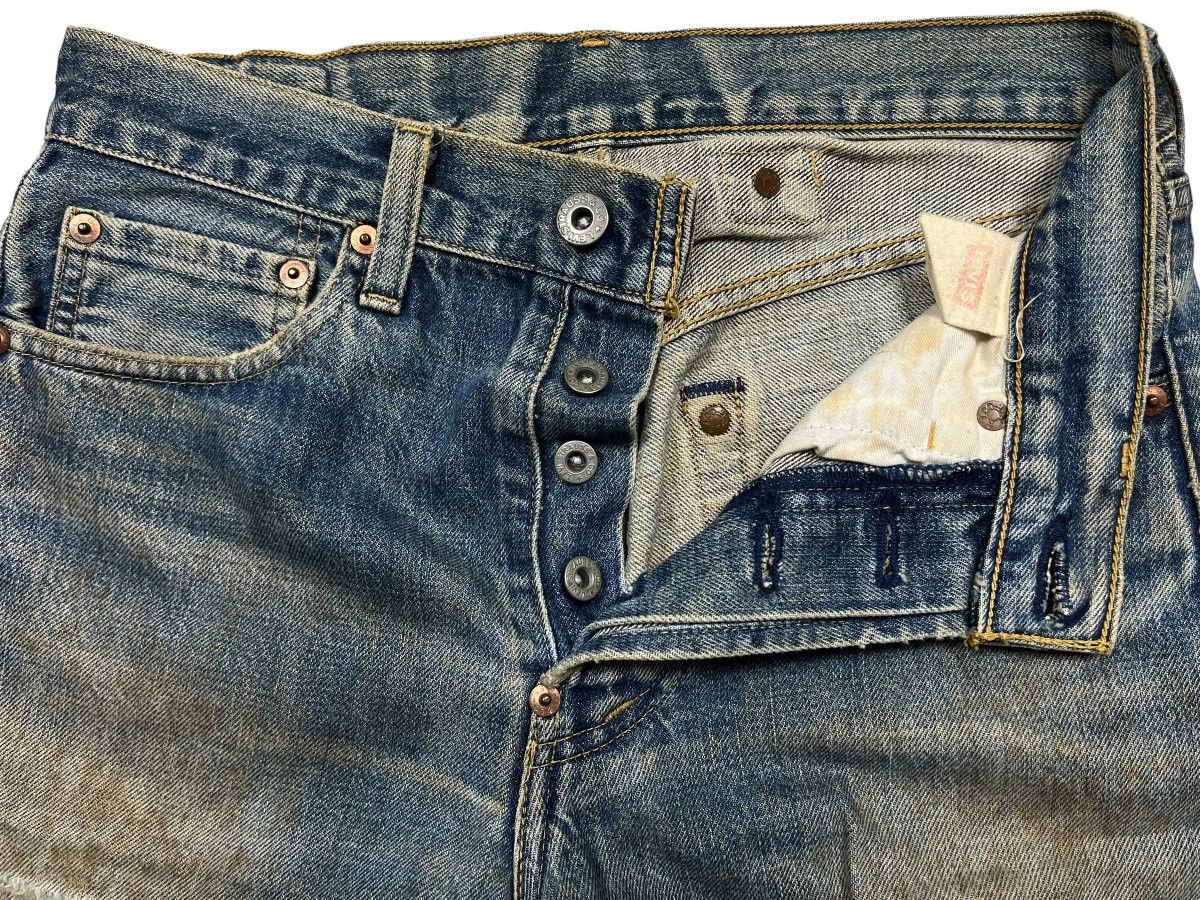 Levi's Vintage Levis 702 Big E Buckle Buckle Selvedge Distressed Size US 28 / EU 44 - 8 Thumbnail