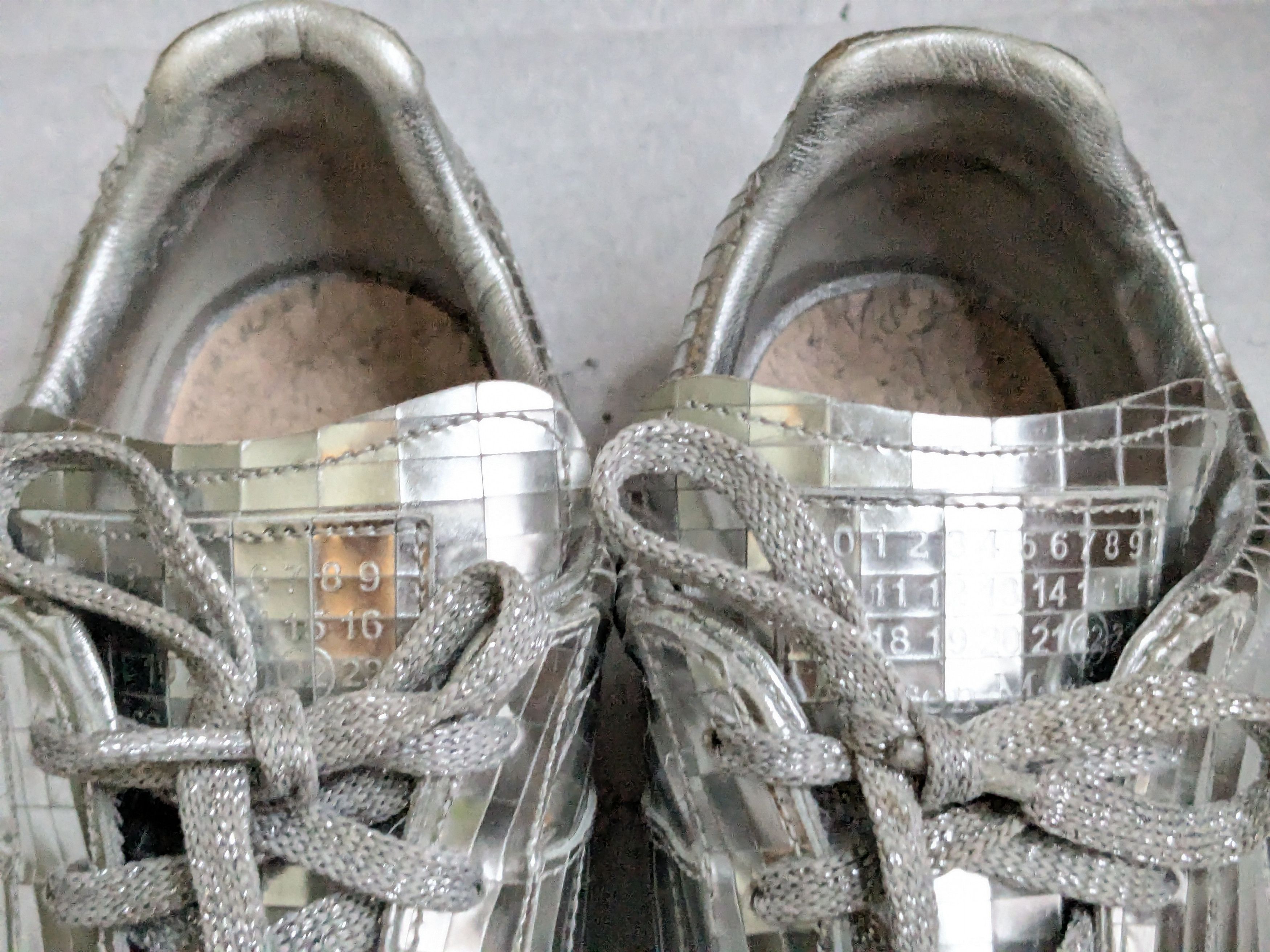 Maison Margiela Maison Margiela Replica GAT Silver 11 44 Low Tops Leather Size US 11 / EU 44 - 6 Thumbnail