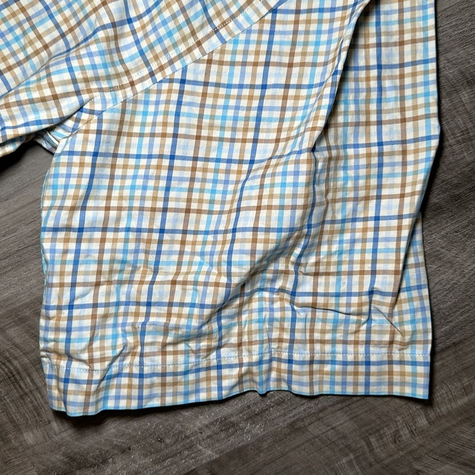 Peter Millar Peter Millar Short Sleeve Button Down - Large Size US L / EU 52-54 / 3 - 4 Thumbnail