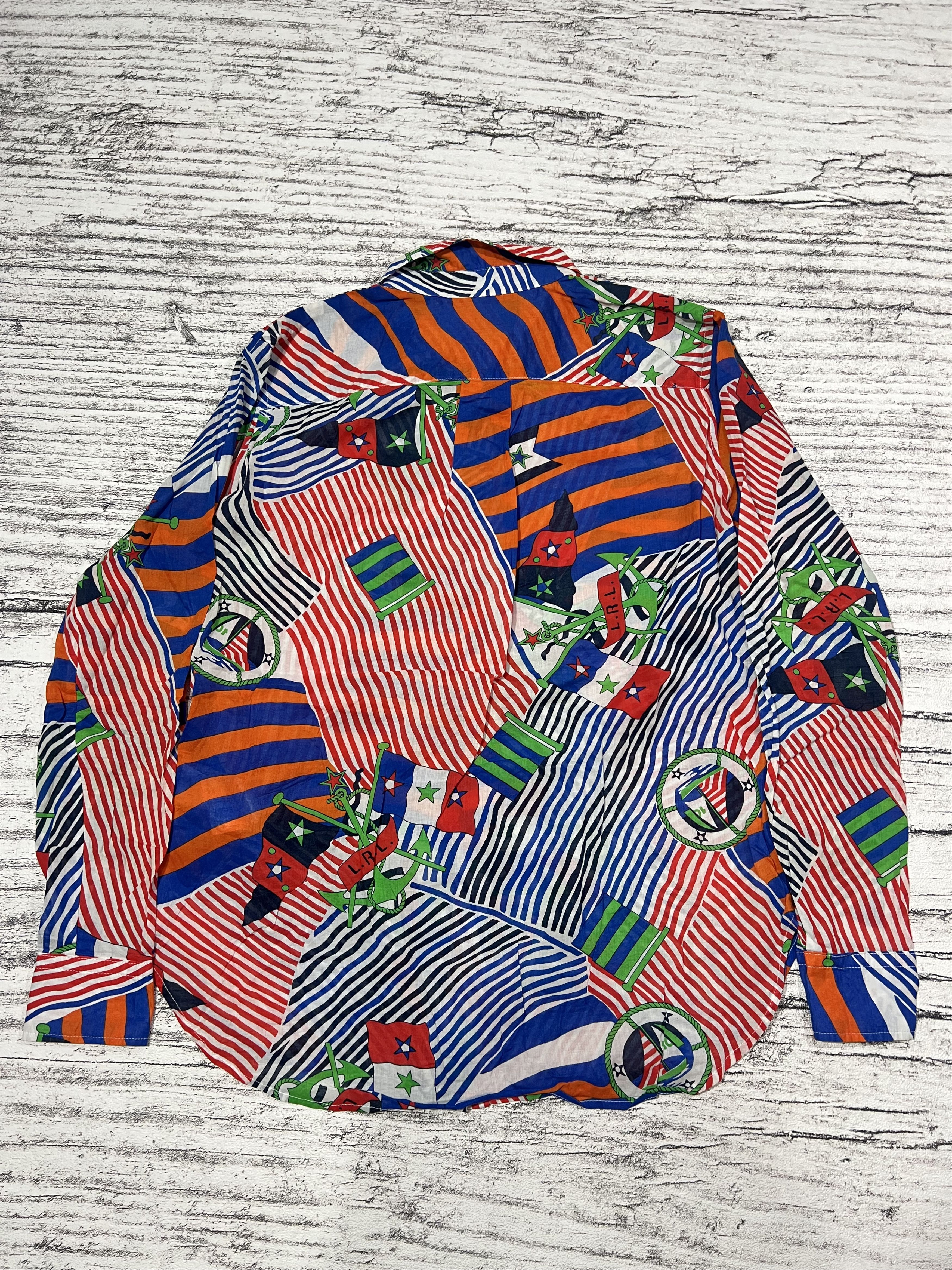 Polo Ralph Lauren 2000s Ralph Lauren All Over Print Longsleeve Pocket Shirt Size US M / EU 48-50 / 2 - 6 Thumbnail