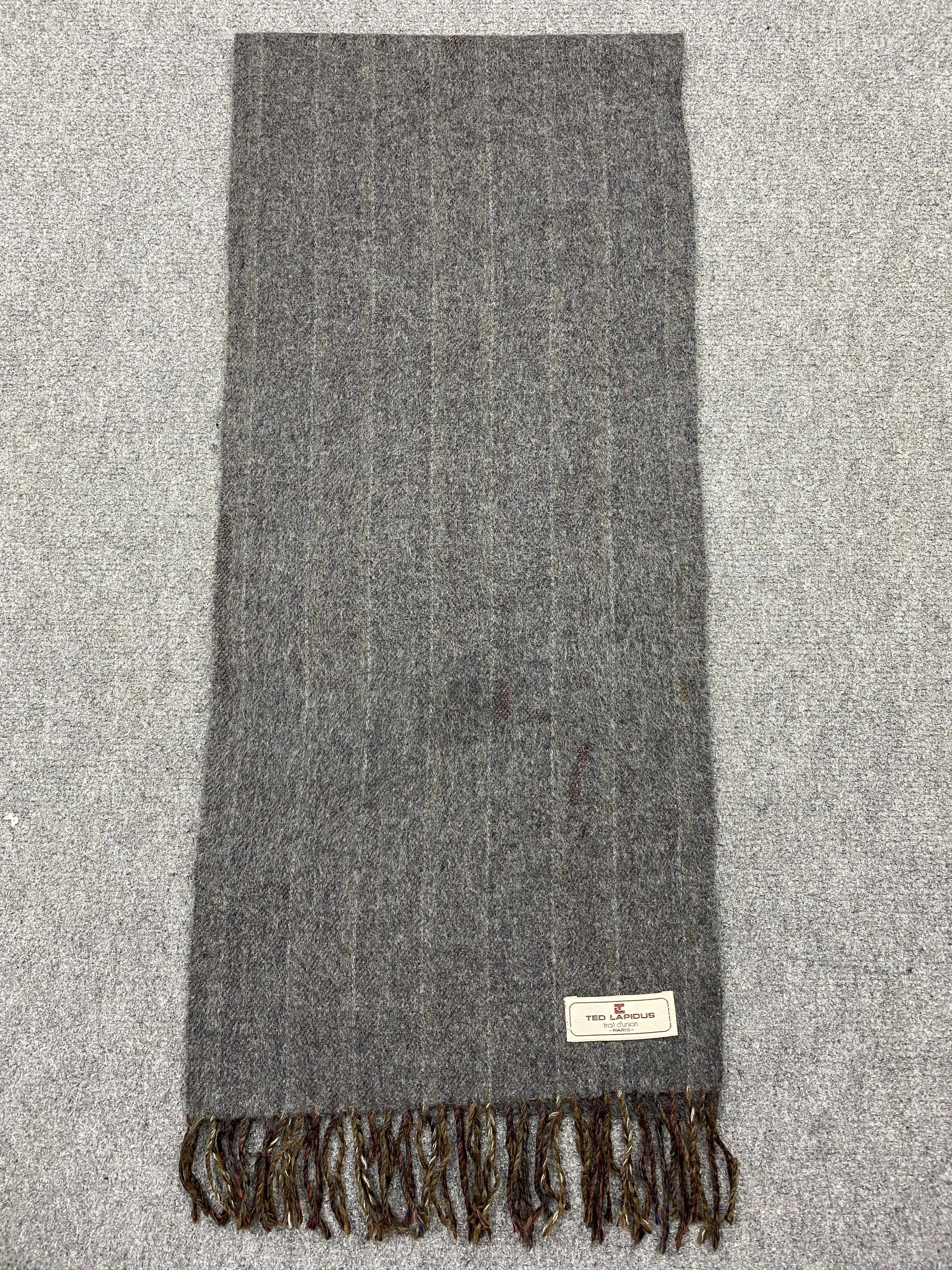 TED LAPIDUS Vintage Ted Lapidus Scarf Muffler Neckwear - SC0142 Size ONE SIZE - 4 Thumbnail