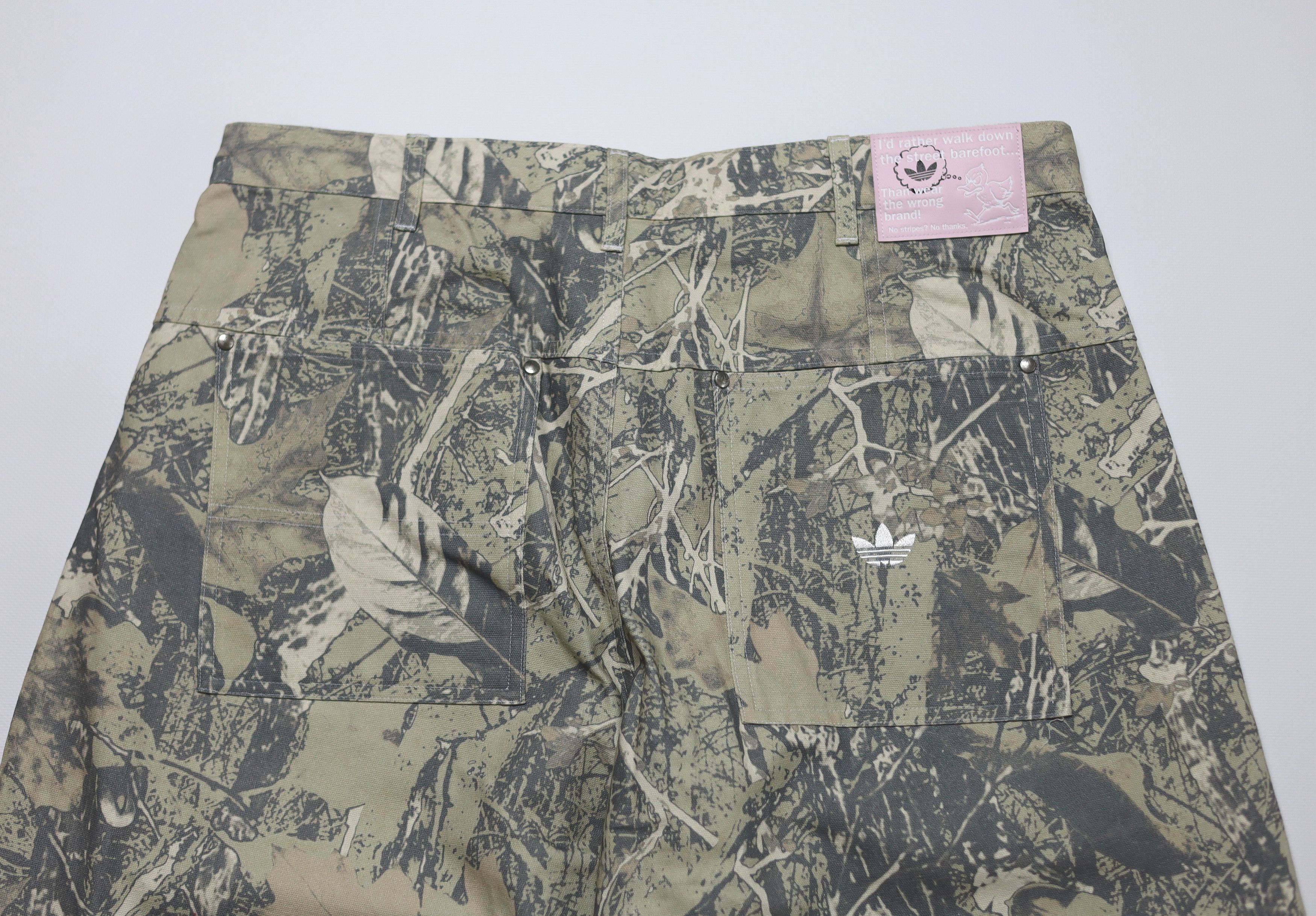 Adidas Adidas Originals Canvas Cargo Work Pants Real Tree AsiaFit Size US 34 / EU 50 - 9 Thumbnail