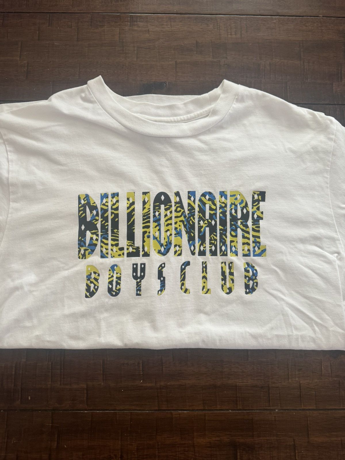 Billionaire Boys Club Billionaire Boys Club Camo Logo Tee Blue Yellow Black XL Size US XL / EU 56 / 4 - 1 Thumbnail