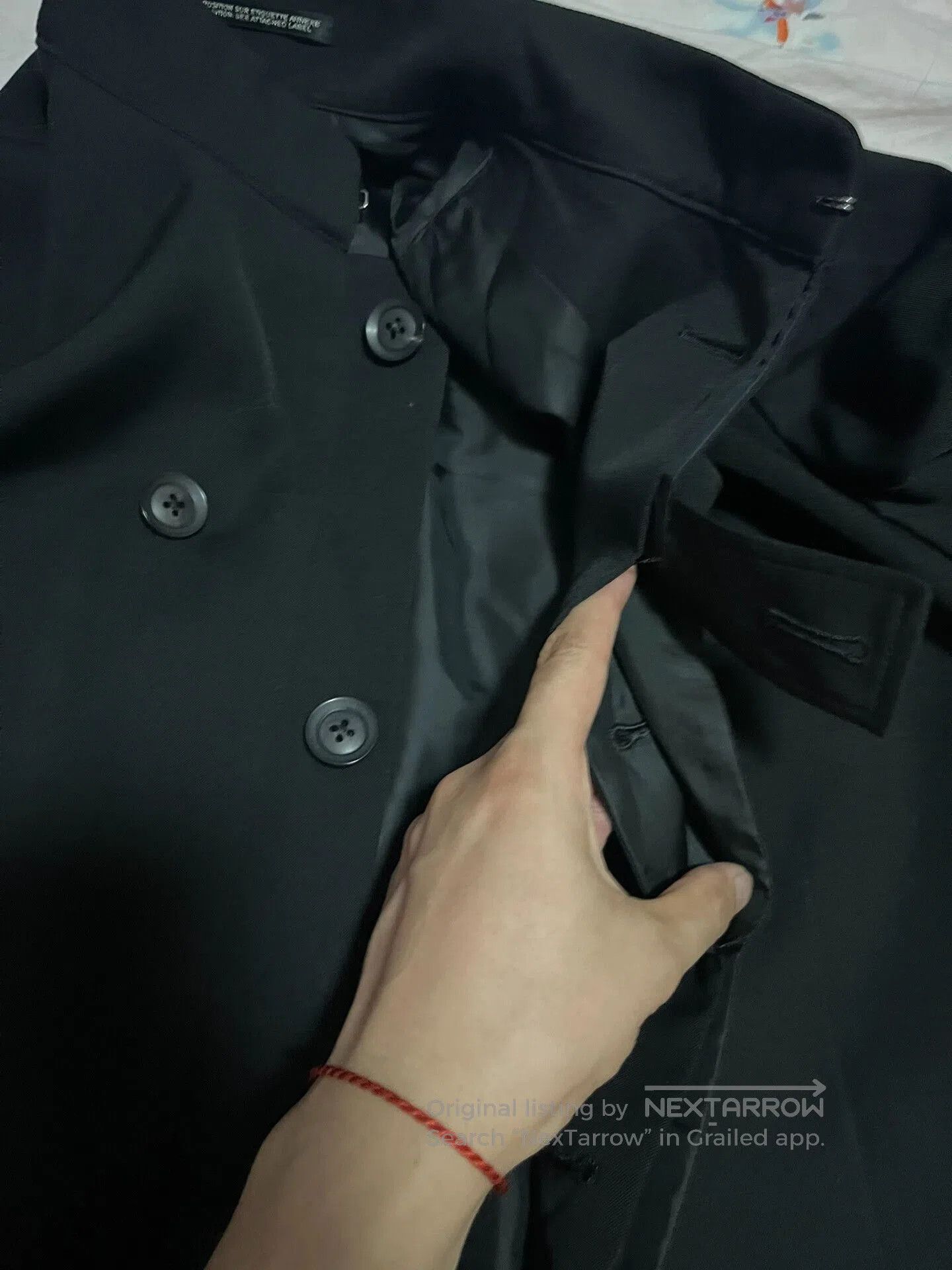 Yohji Yamamoto Yohji Yamamoto Black Double. Size US M / EU 48-50 / 2 - 4 Thumbnail