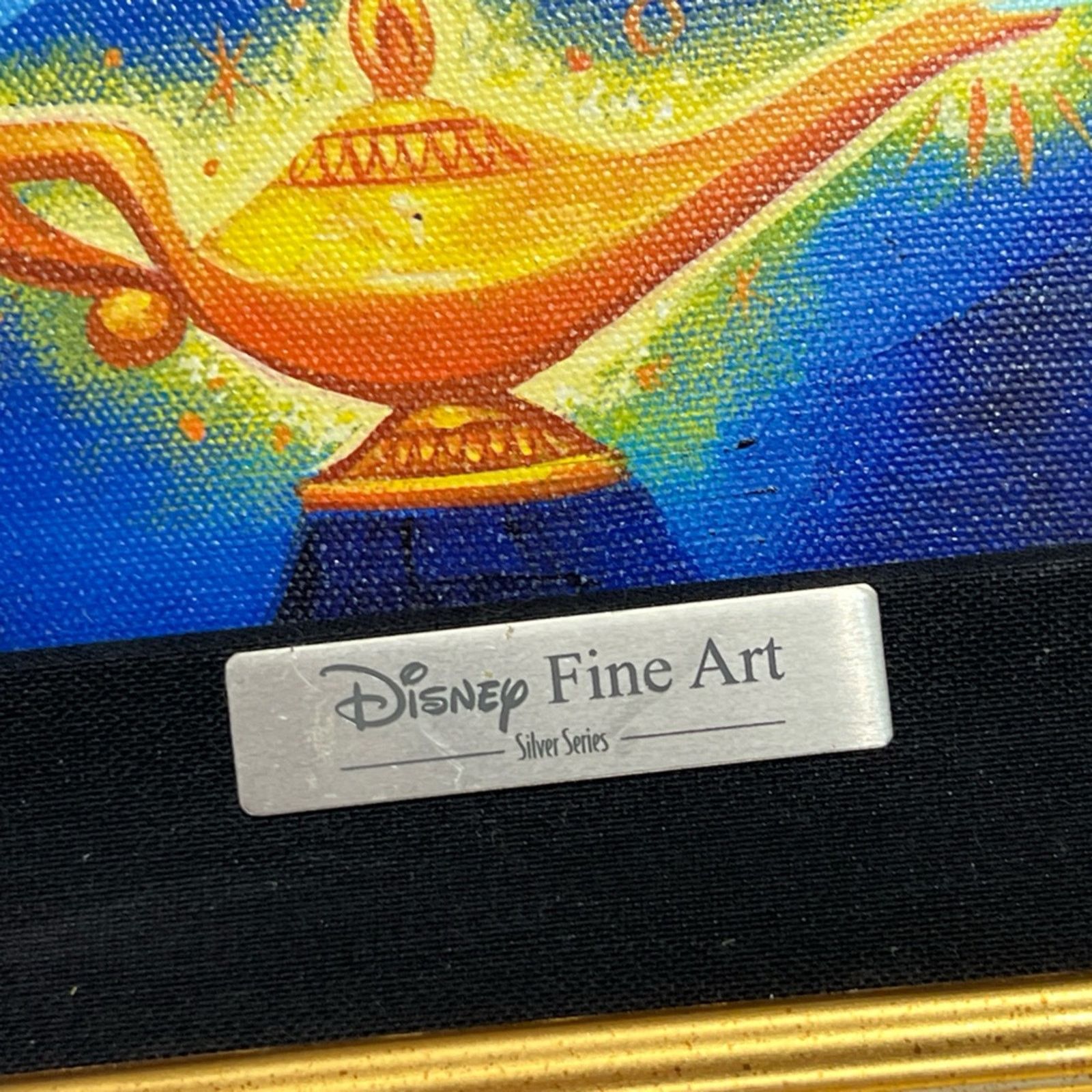 Disney Dream of Genie ALADDIN 16x20 Disney Art - Tim Rogerson $650 Size ONE SIZE - 3 Thumbnail