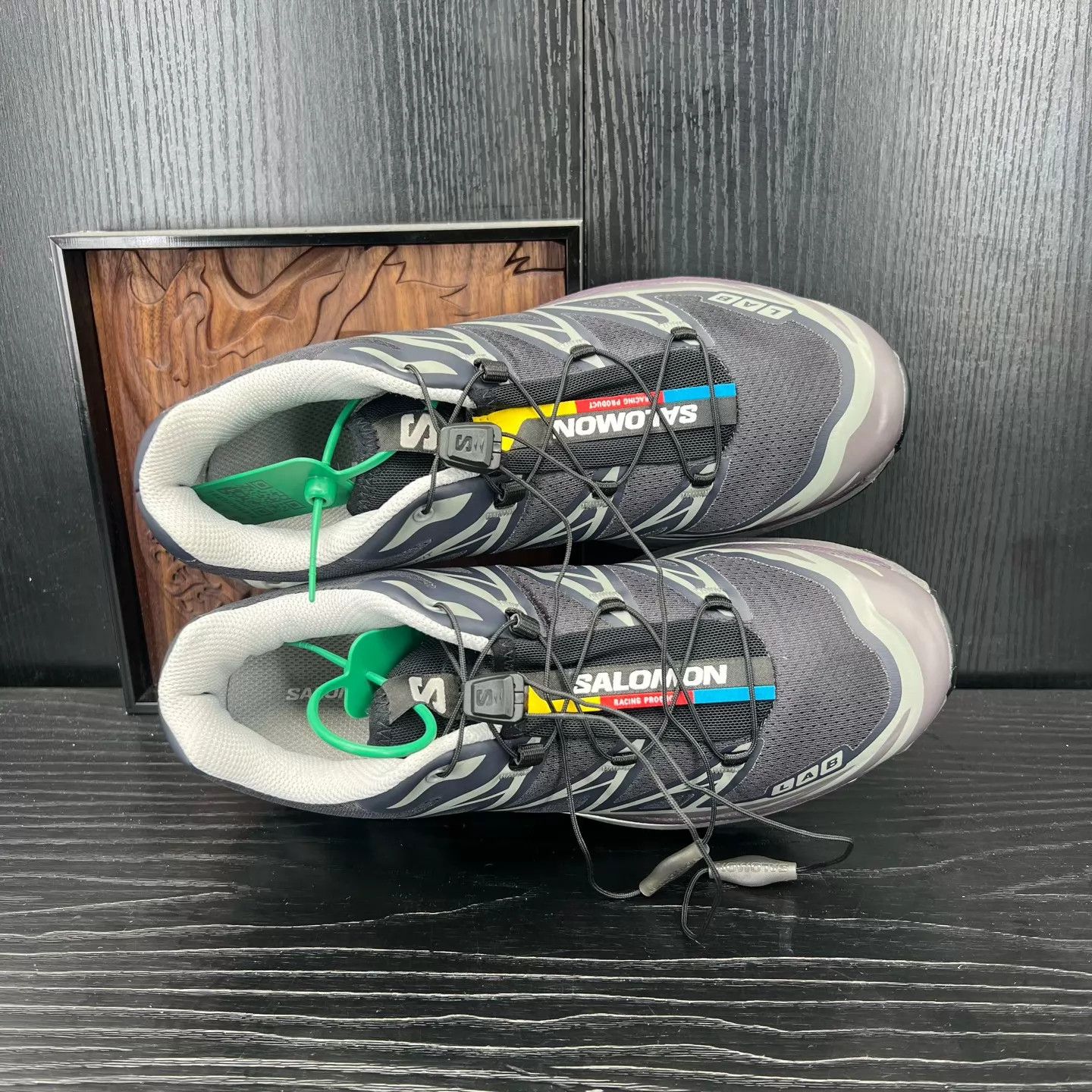 Salomon Salomon XT-6 Black/Gray 40.5 Mint充新 Size US 7.5 / EU 40-41 - 6 Thumbnail