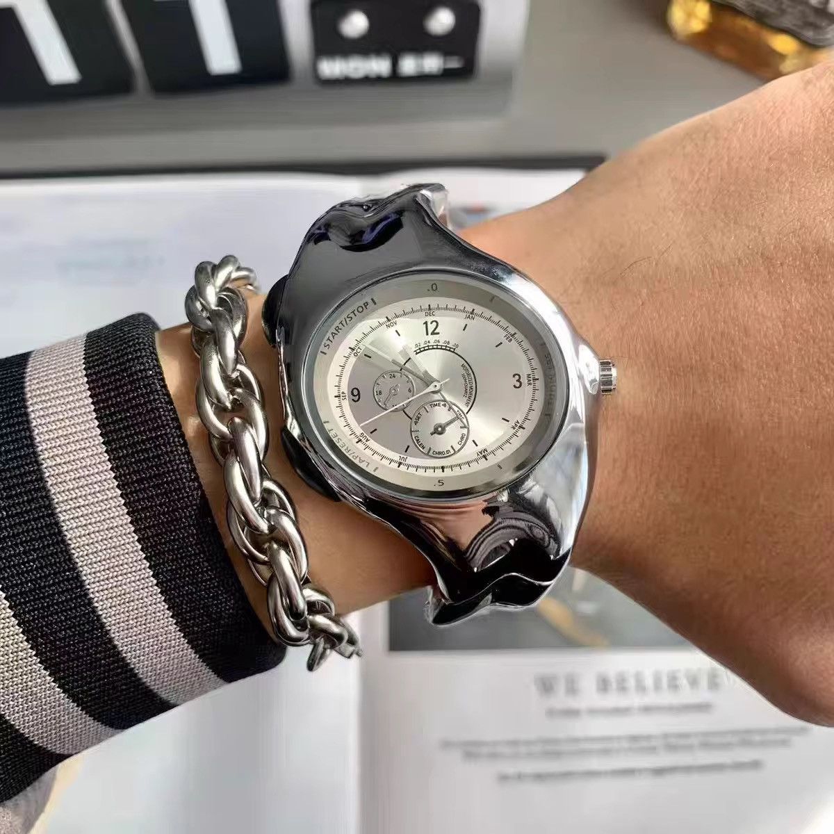 Other American Y2K Watch stainless steel vintage style Size ONE SIZE - 4 Thumbnail