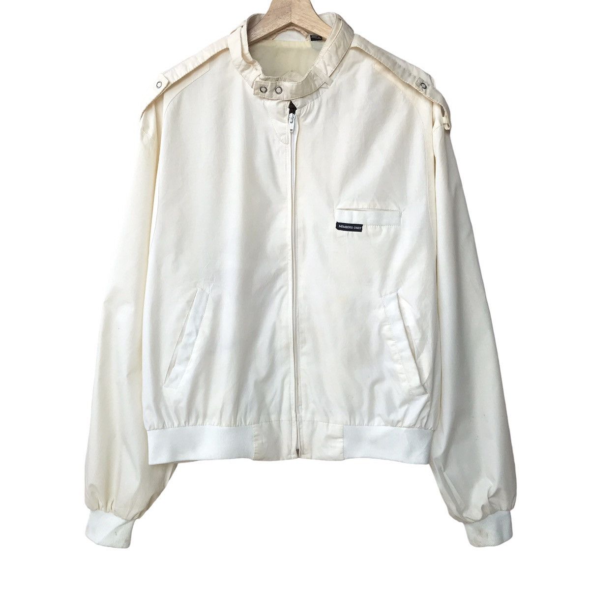 Members Only Europe Craft Vintage 90s Oversize Racer Jacket