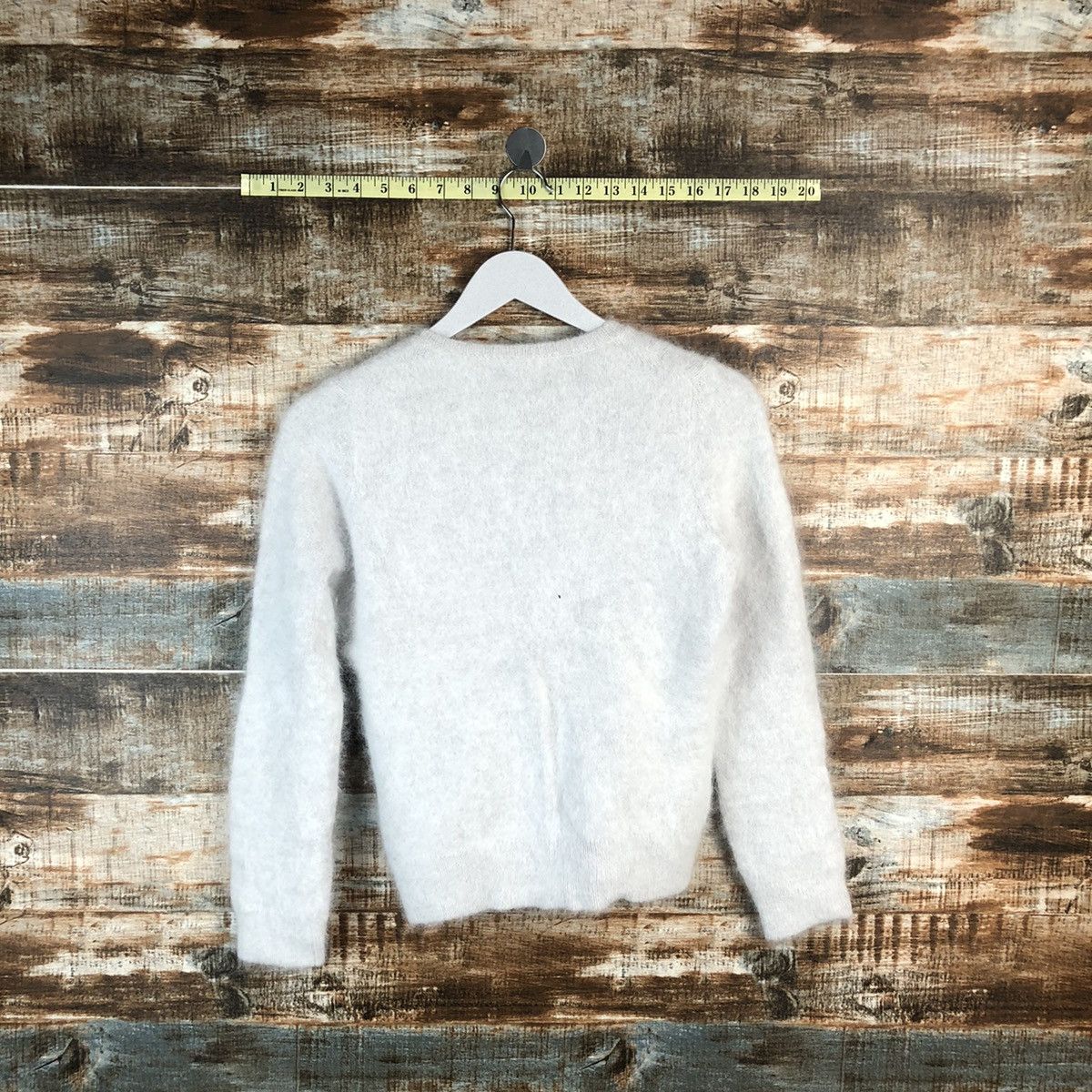 Homespun Knitwear × Japanese Brand Ballsey Grey Cardigans Knitwear #A1321 Size XS / US 0-2 / IT 36-38 - 12 Thumbnail
