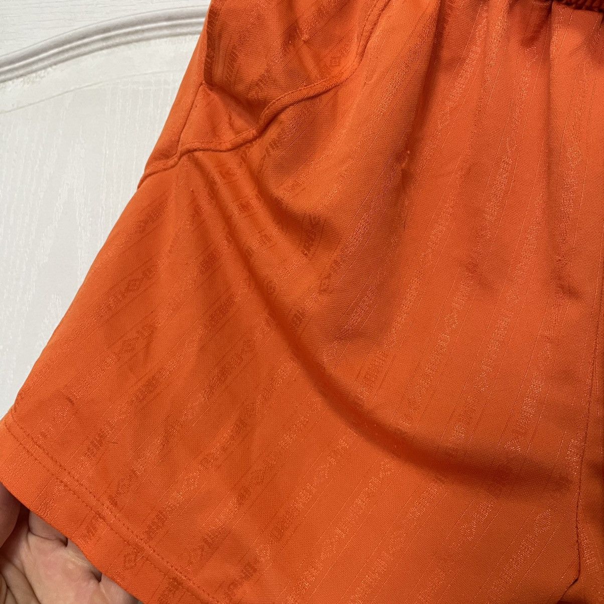 Umbro × Vintage 90s UMBRO SHORTS orange sportswear training olympic Size US 32 / EU 48 - 6 Thumbnail