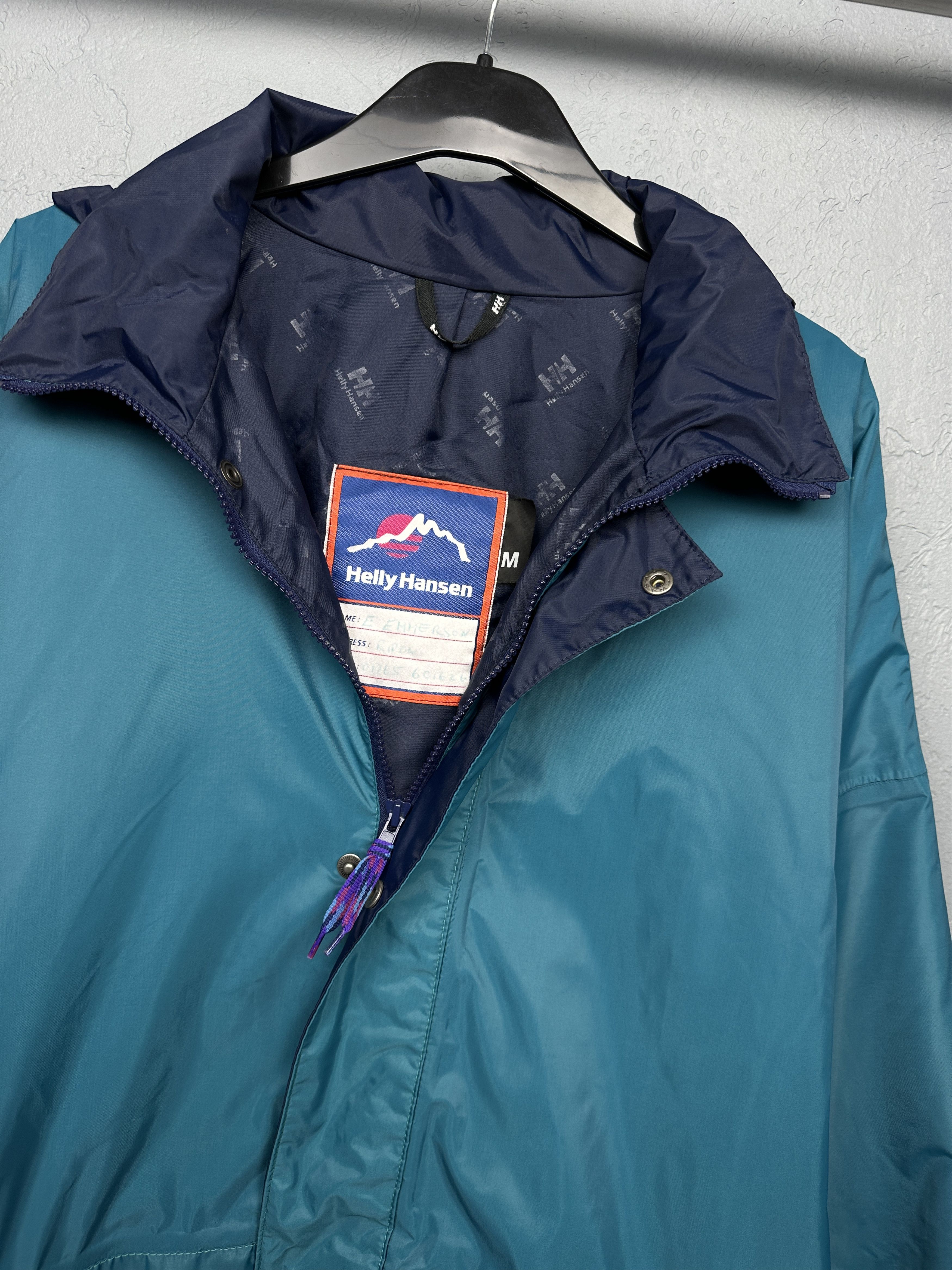 Helly Hansen Helly Hansen 90s Vintage Mens Windbreaker Jacket Size US M / EU 48-50 / 2 - 2 Thumbnail
