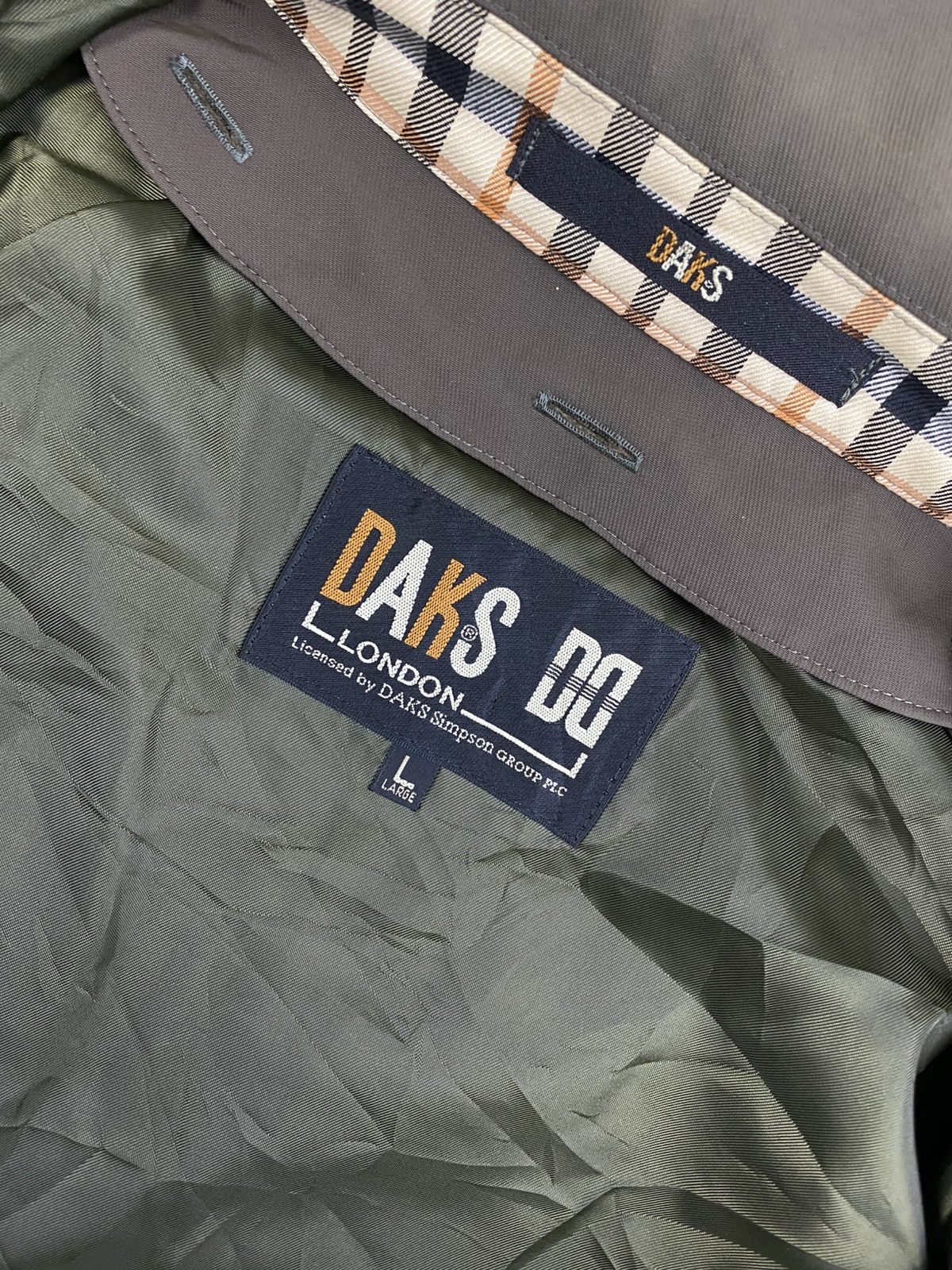 DAKS 90s DAKS Zipper Jacket Nice Design Size US L / EU 52-54 / 3 - 10 Thumbnail