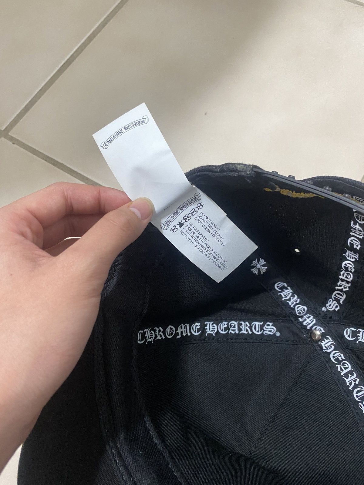 Chrome Hearts Chrome Hearts CH Baseball Cap Size ONE SIZE - 10 Thumbnail