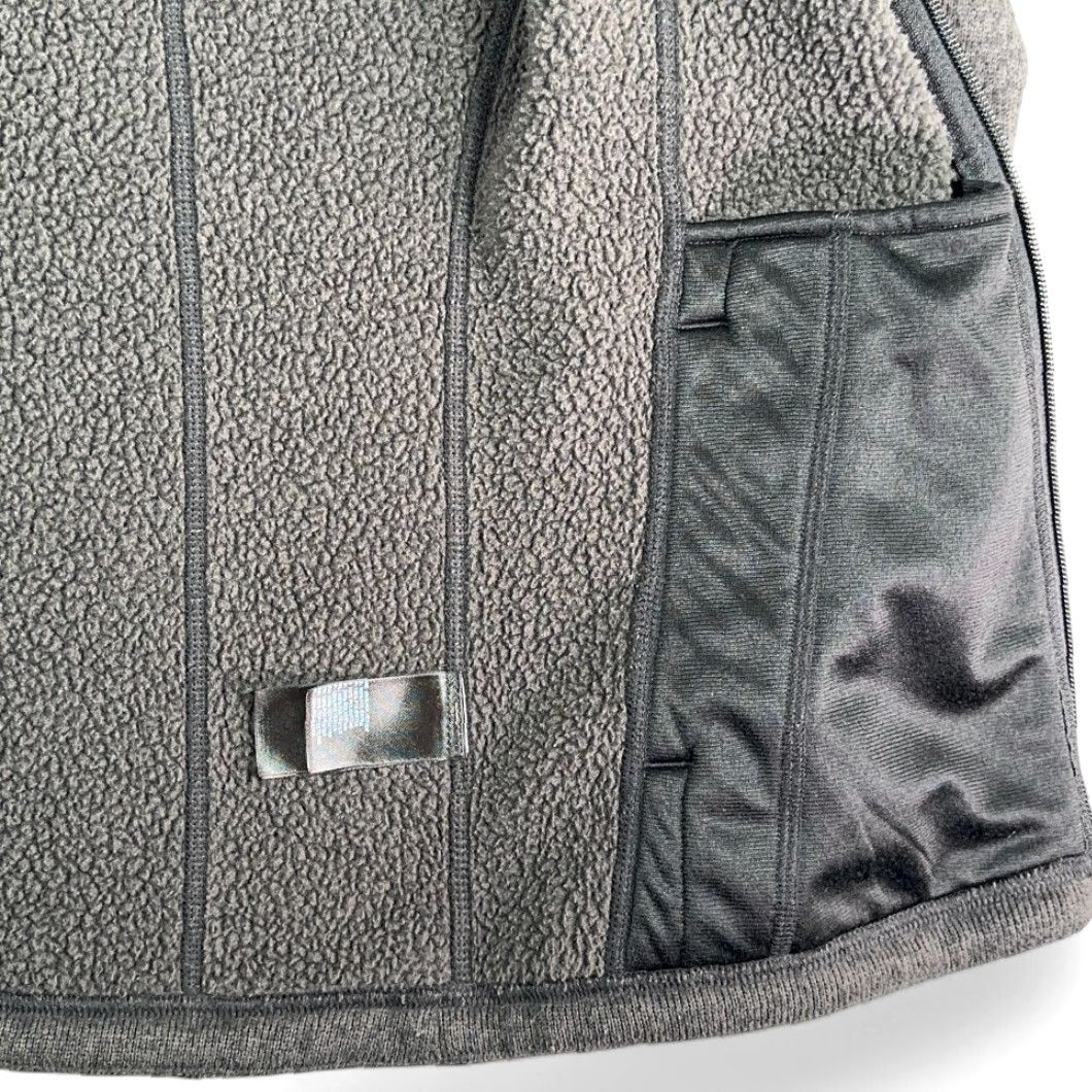 The North Face VINTAGE The North Face Womens Gray Crescent Fleece Hoodie Jacket Small SCREECH? Size S / US 4 / IT 40 - 7 Thumbnail