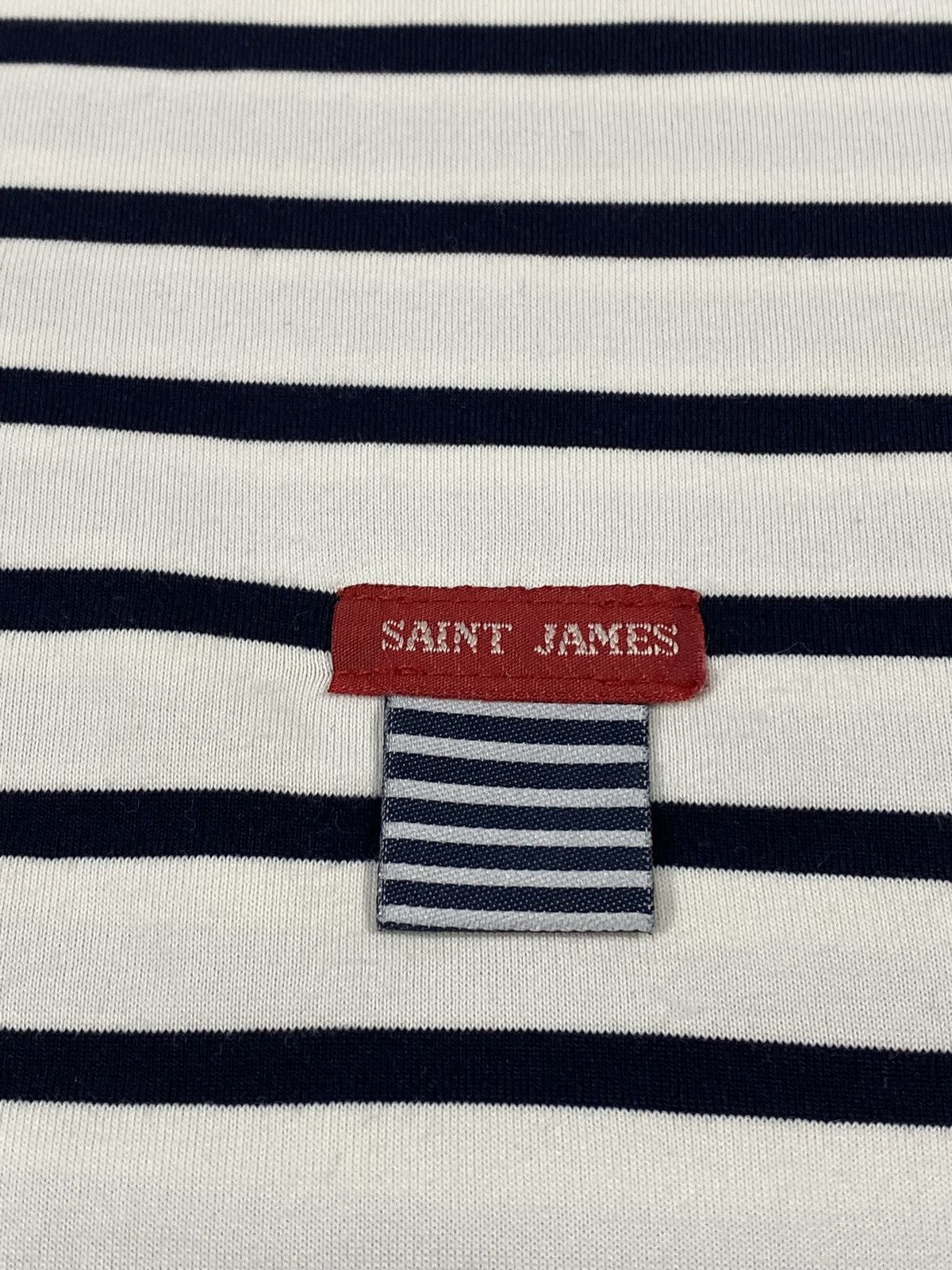 Saint James Vintage 90s Saint James France Striped Asap Rocky Style Tee Size L / US 10 / IT 46 - 3 Thumbnail