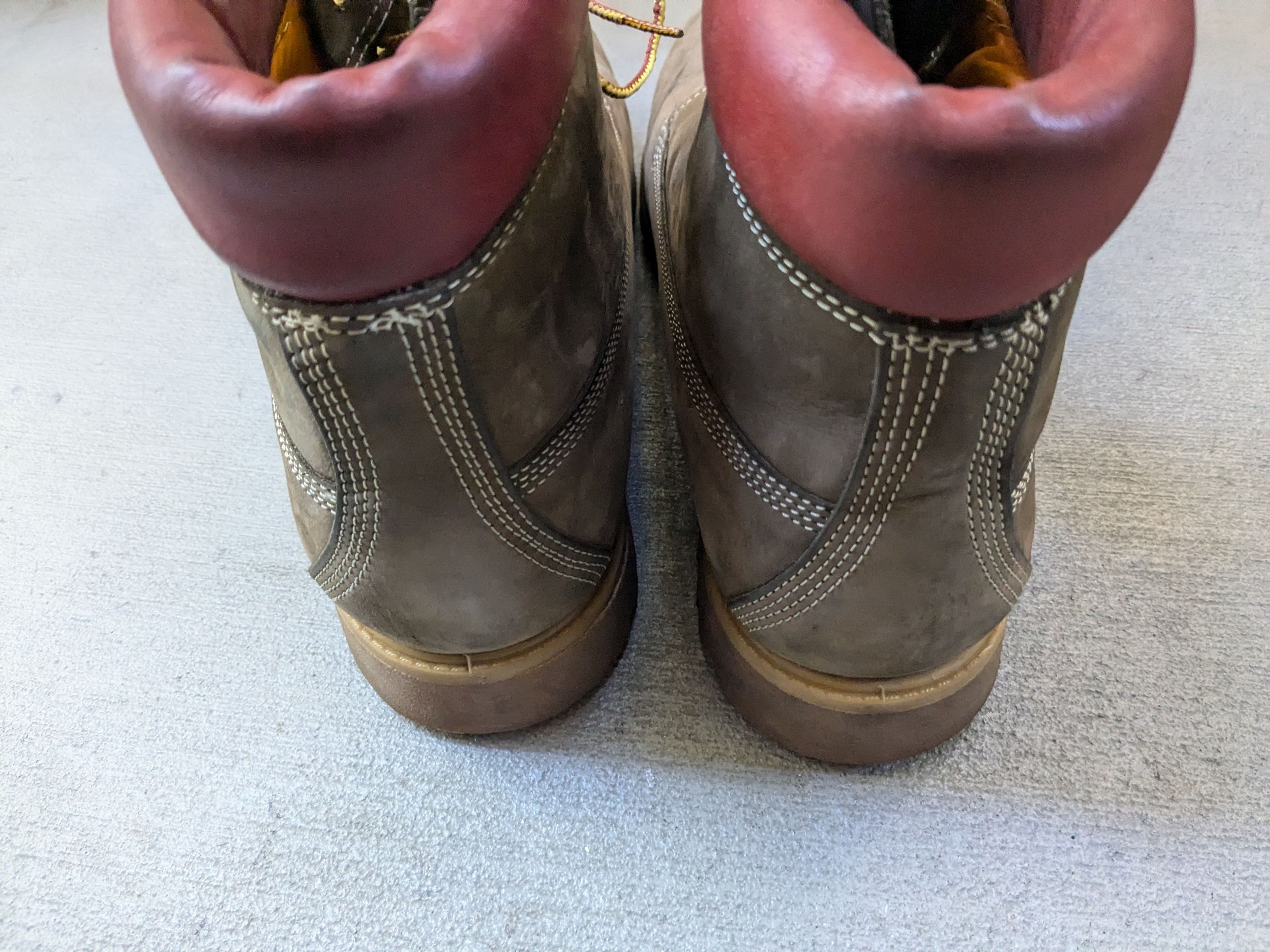 Timberland Timberland Boots Brown 11.5 Suede Leather Wheat Rubber Size US 11.5 / EU 44-45 - 19 Thumbnail