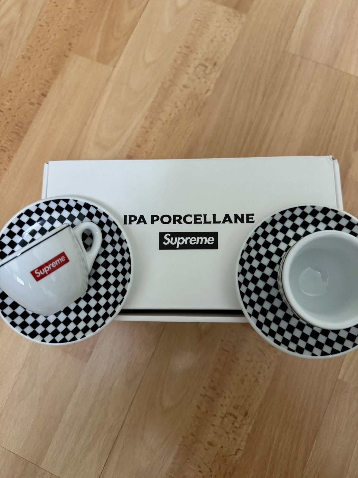 Supreme Supreme IPA Porcellane Aosta Espresso Set (Set of 2) Size ONE SIZE - 1 Thumbnail