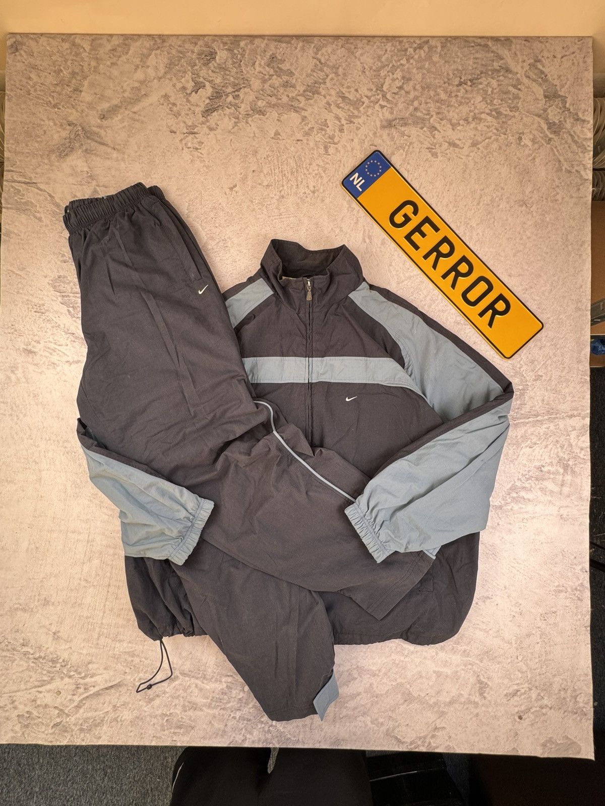Nike × Vintage NIKE VINTAGE OVERSIZE DRIL TRACK SUIT Y2k Size US XL / EU 56 / 4 - 2 Thumbnail