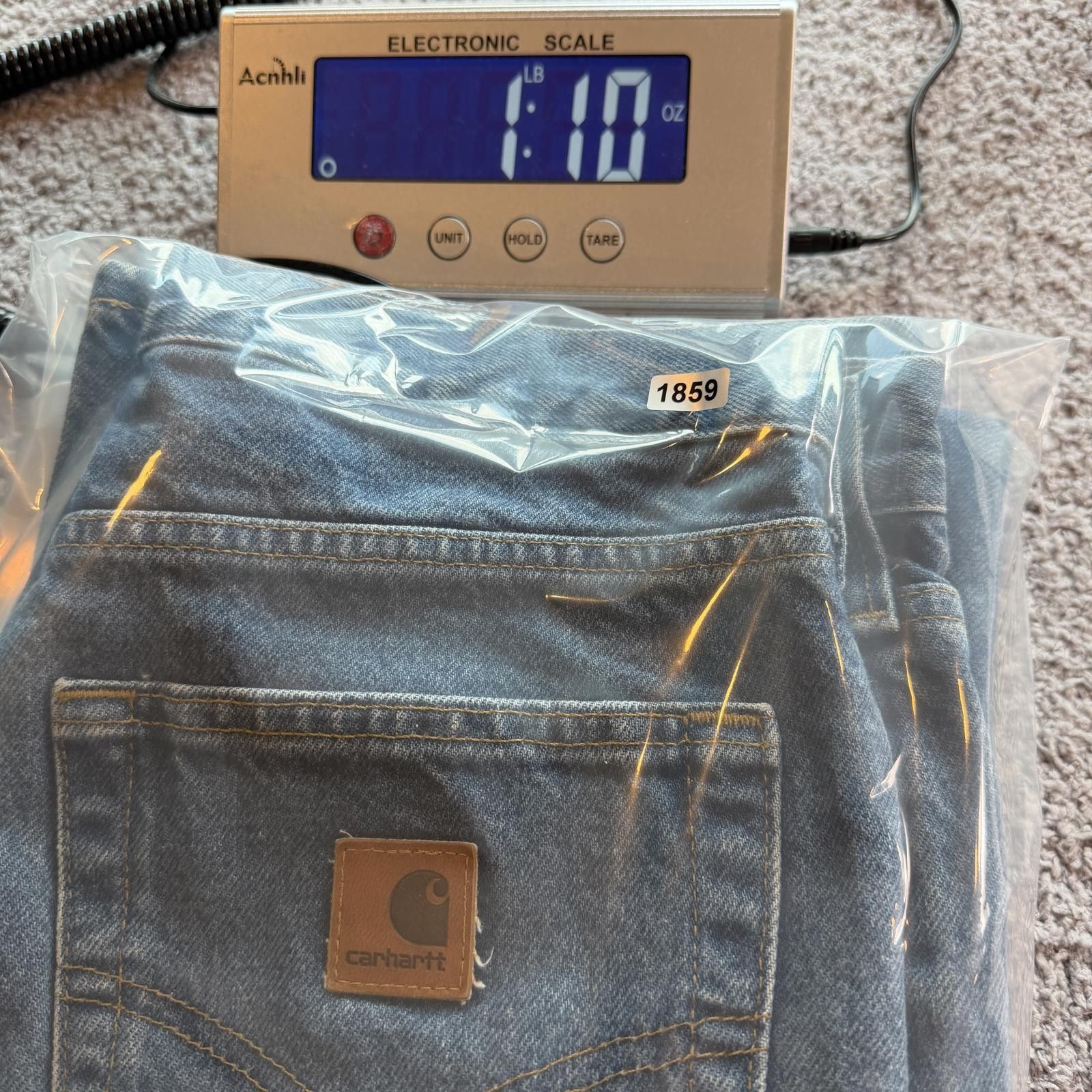 Carhartt Carhartt Relaxed Fit Denim Work Jeans 30x32 B460 DVB Paint Size US 30 / EU 46 - 12 Thumbnail