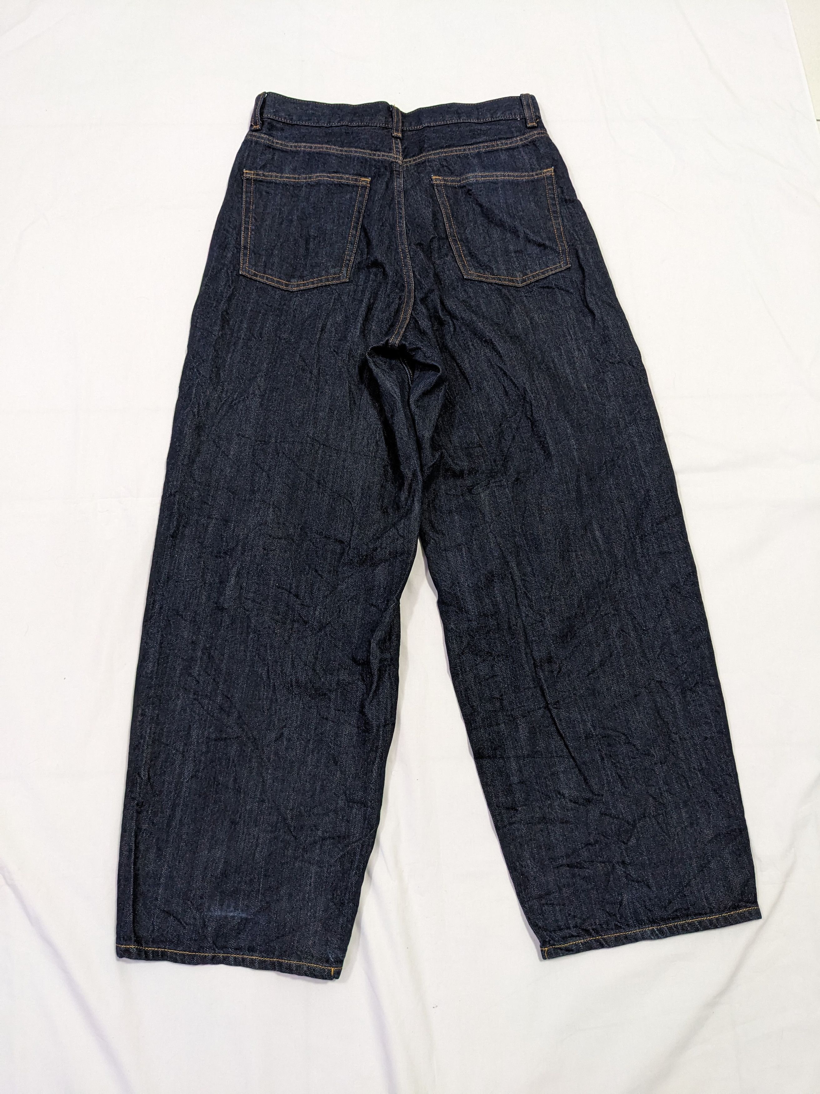 GU × Japanese Brand Gu Japan Baggy Blue Denim Pants Jeans Size US 29 - 6 Thumbnail