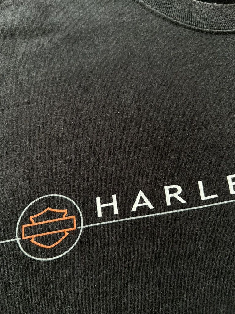 Harley Davidson Vintage 2009 Harley Davidson Motorcycle Florida Black Tshirt Size US L / EU 52-54 / 3 - 4 Thumbnail