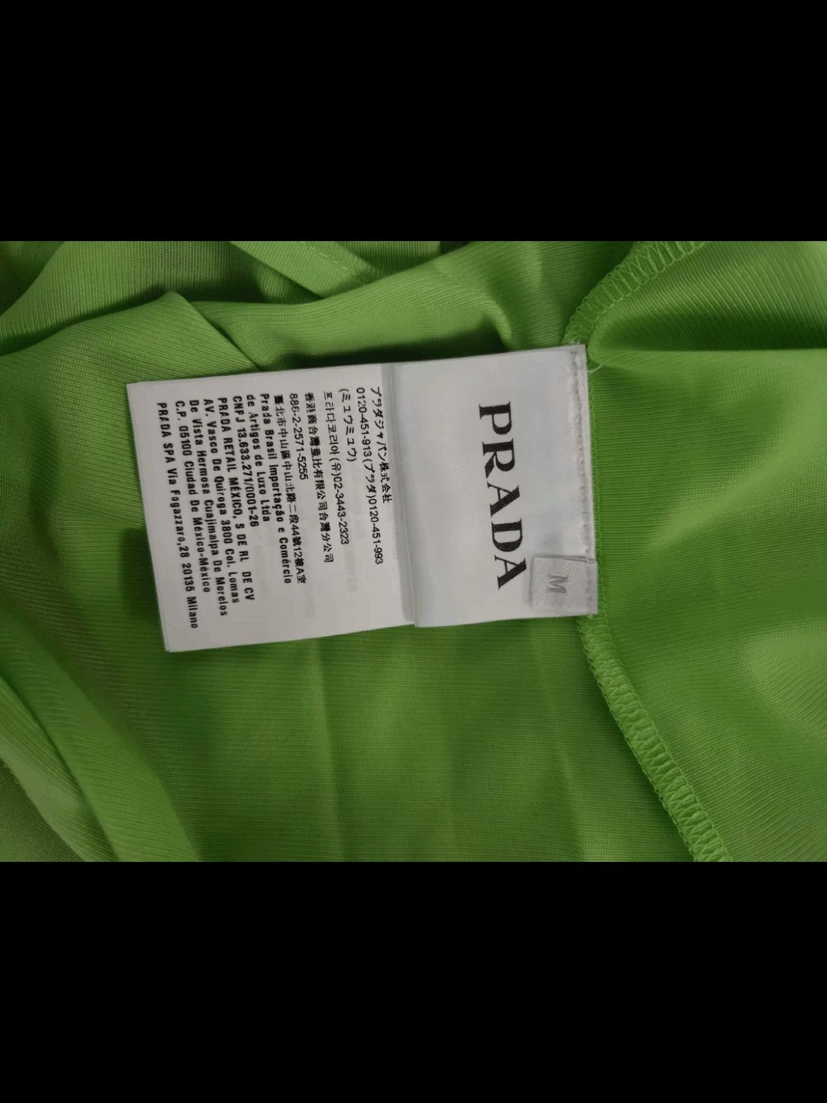 Prada Prada Runway Hi-neck Logo L/S Tee Size US M / EU 48-50 / 2 - 8 Thumbnail