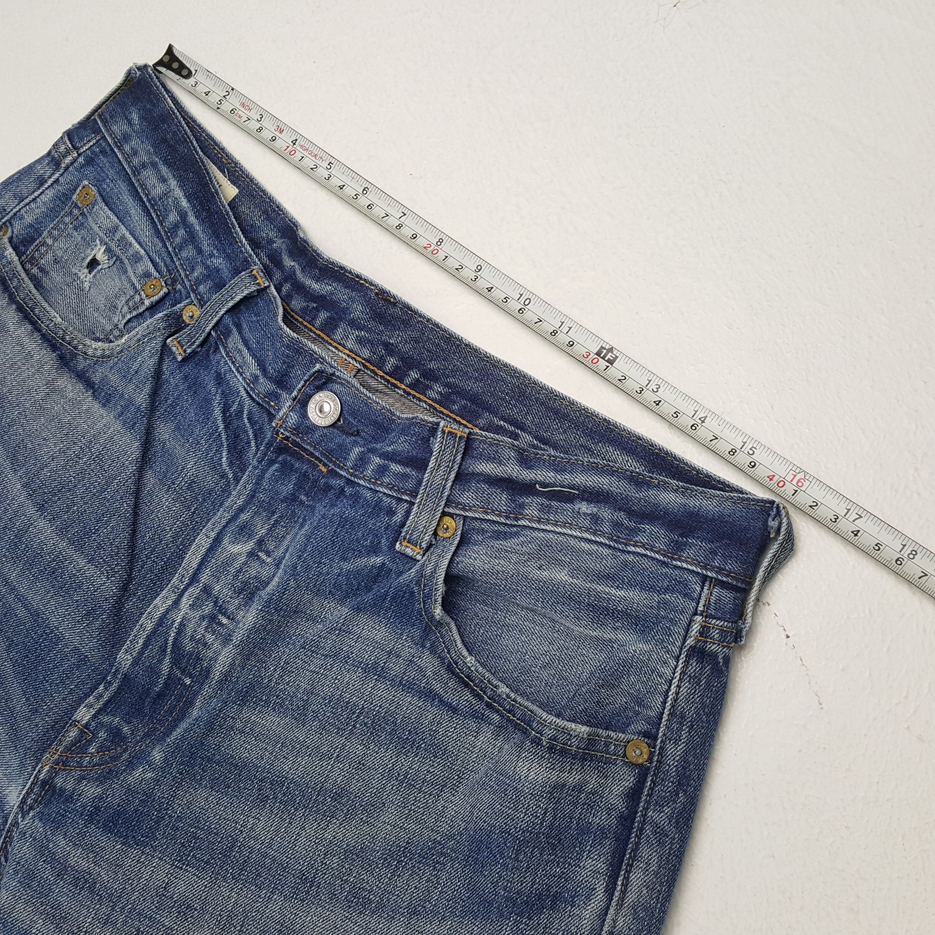 Levi's × Vintage LEVI'S Big E Jeans Daily Streetwear Style Distressed Size US 32 / EU 48 - 7 Thumbnail
