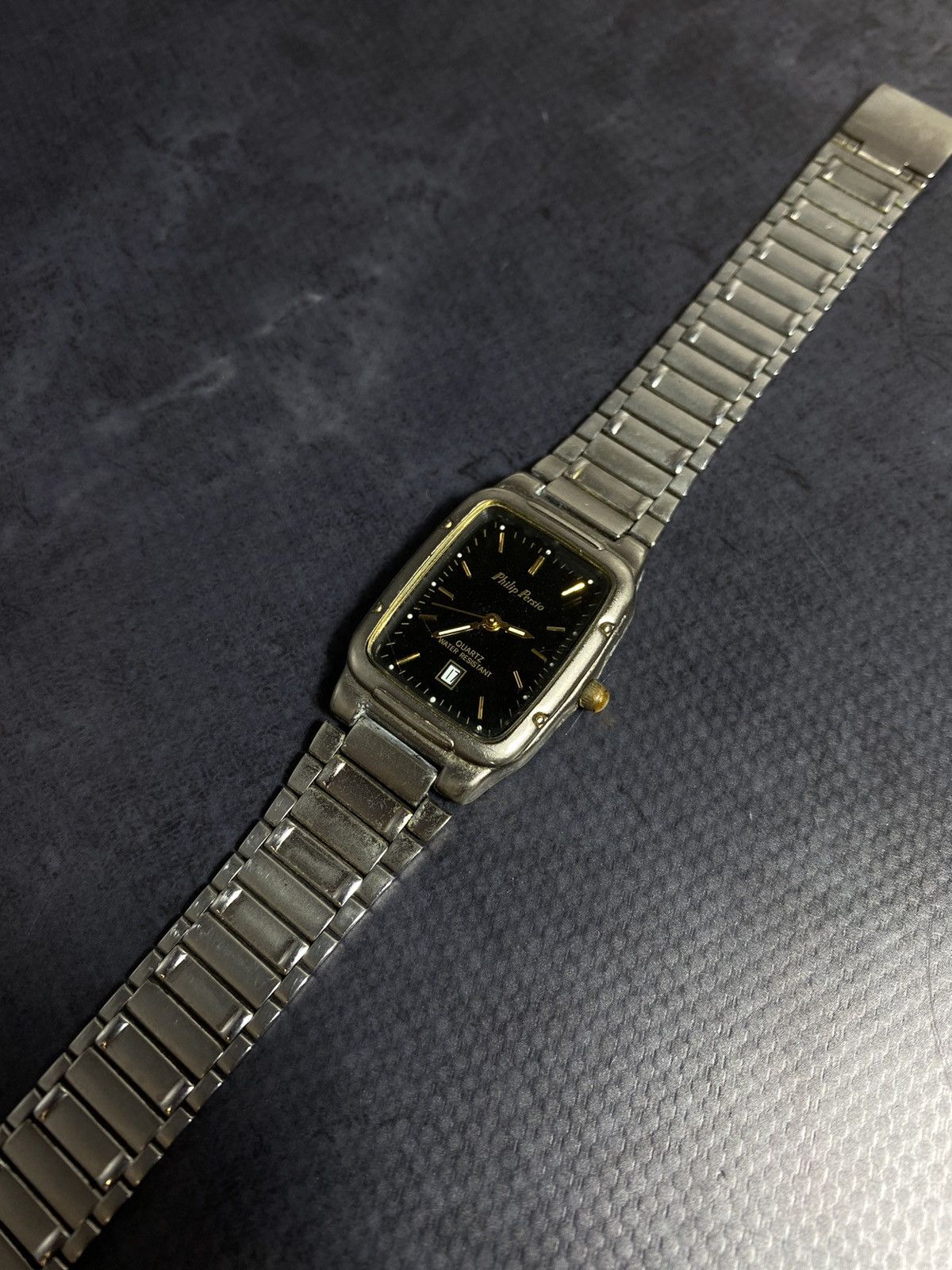 Vintage Retro Philip Persio Vintage Quartz Watch Japanese Brand Size ONE SIZE - 9 Thumbnail