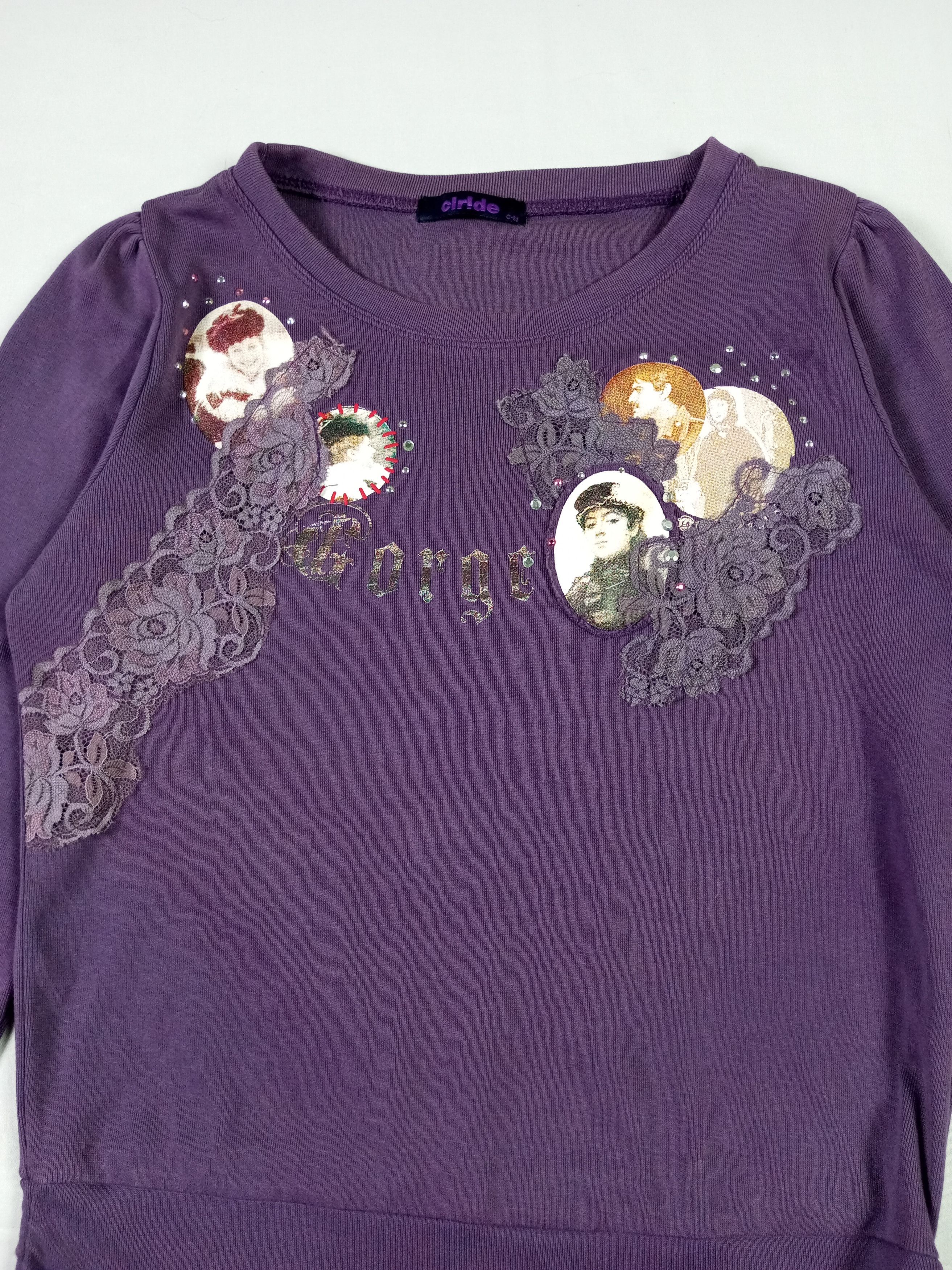 If Six Was Nine Vintage y2k CLRIDE Japanese Brand Long Sleeve T shirt Size M / US 6-8 / IT 42-44 - 4 Thumbnail