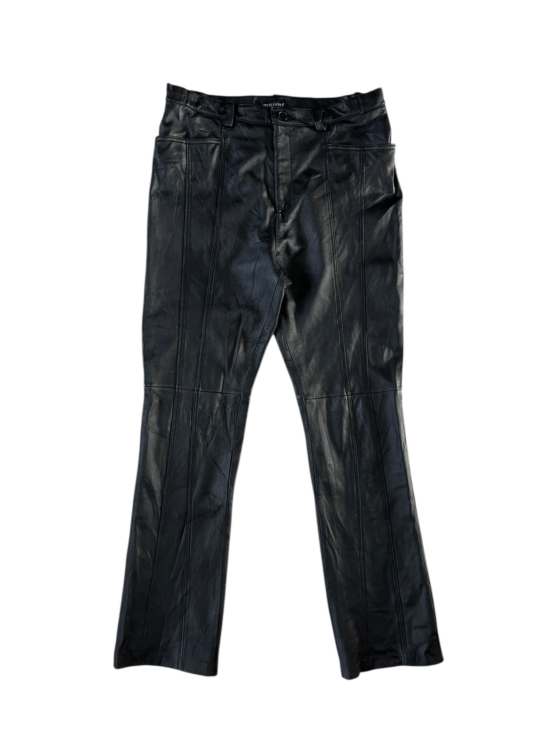 Beauty Beast Sheepskin Seditionaries Style Leather Pants Size 30" / US 8 / IT 44 - 1 Thumbnail