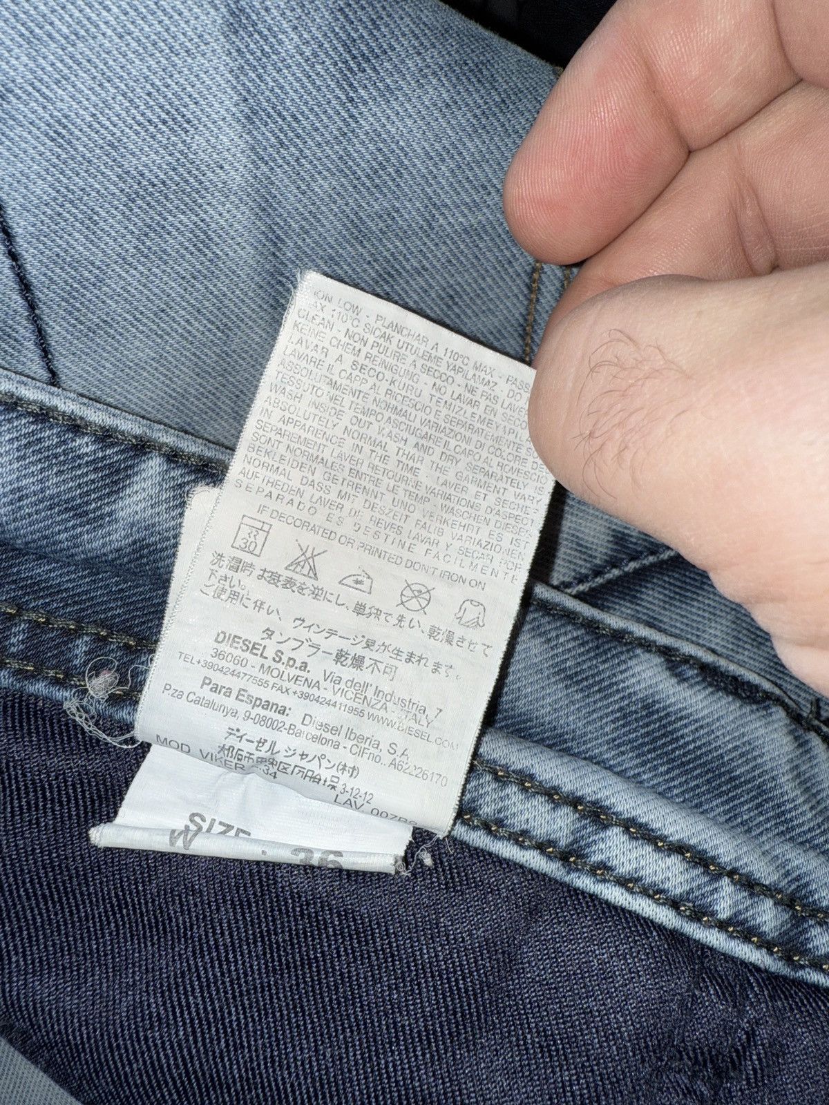 Diesel Diesel denim jeans Size US 36 / EU 52 - 7 Thumbnail