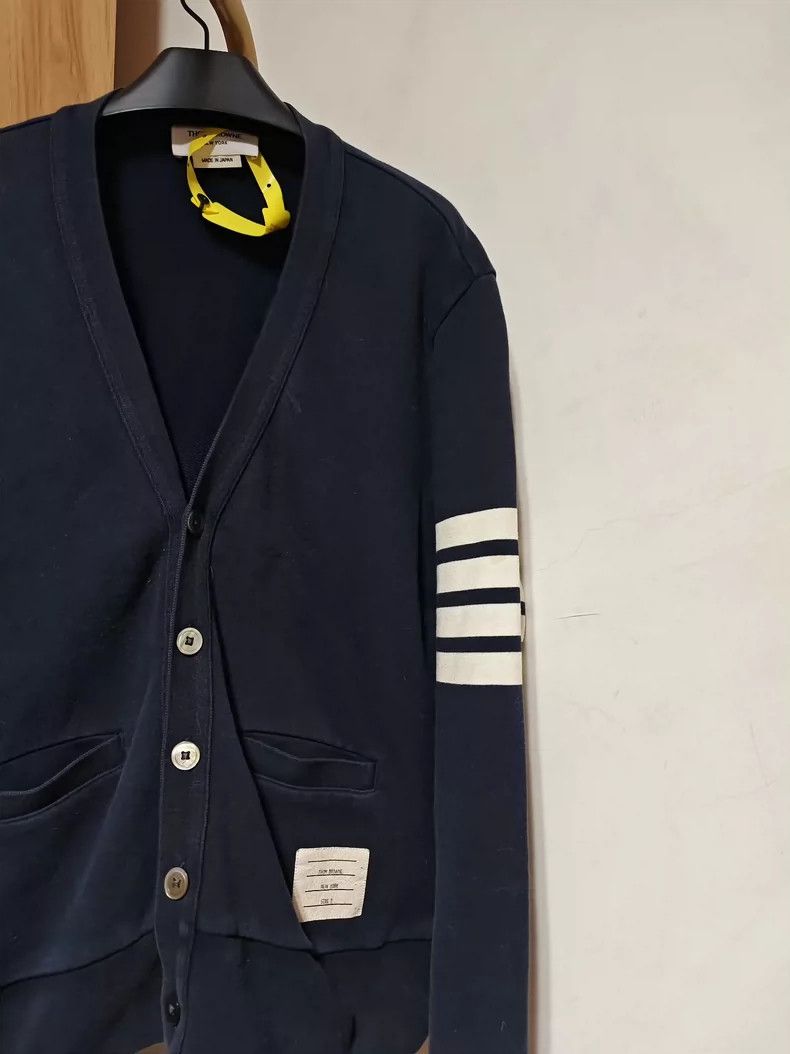 Thom Browne Thom Browne Blue cardigan Size US M / EU 48-50 / 2 - 2 Thumbnail