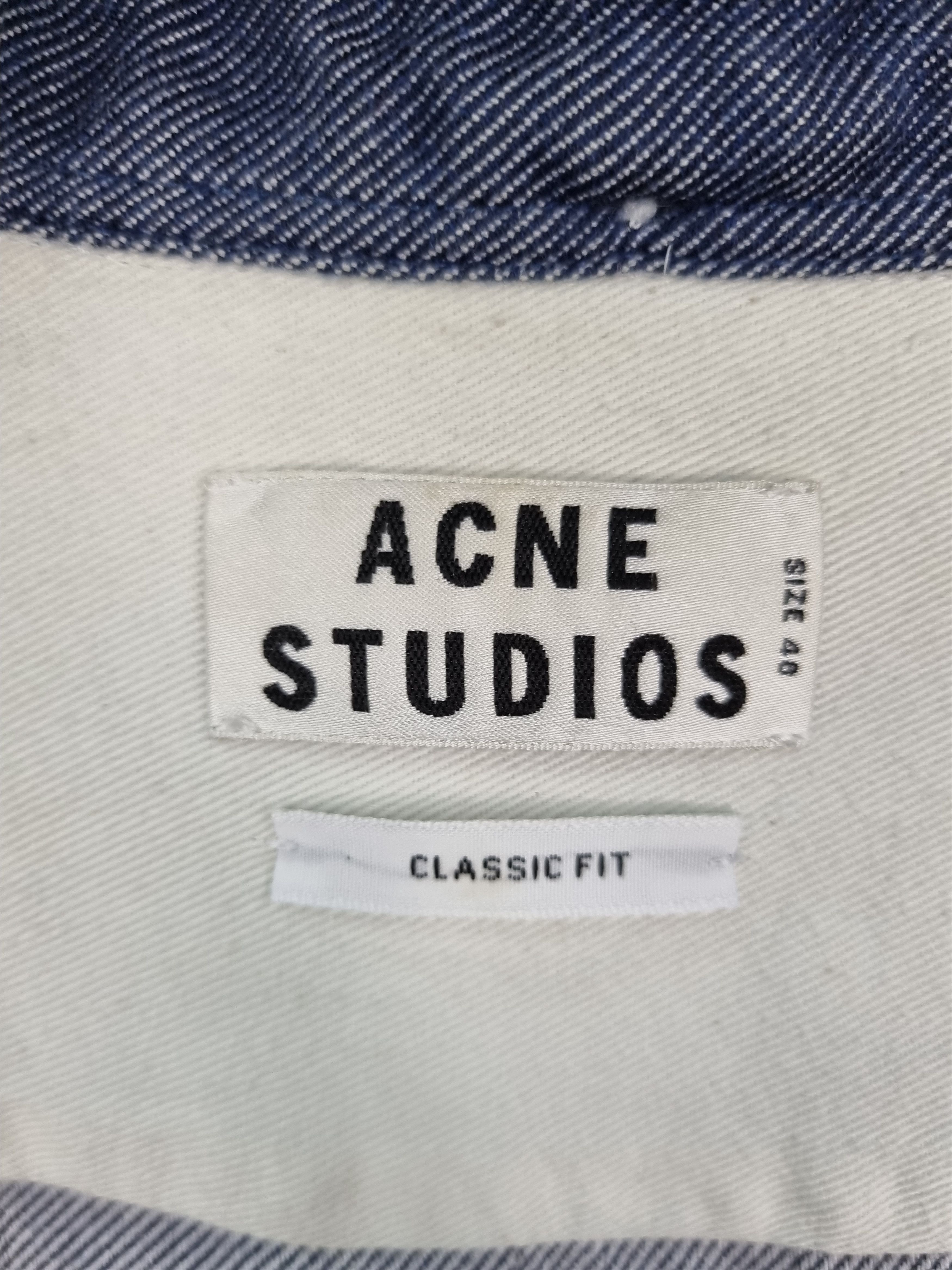 Acne Studios Acne Studios Isherwood Flan AW 13 Classic FitFaded Shirt Size US M / EU 48-50 / 2 - 7 Thumbnail