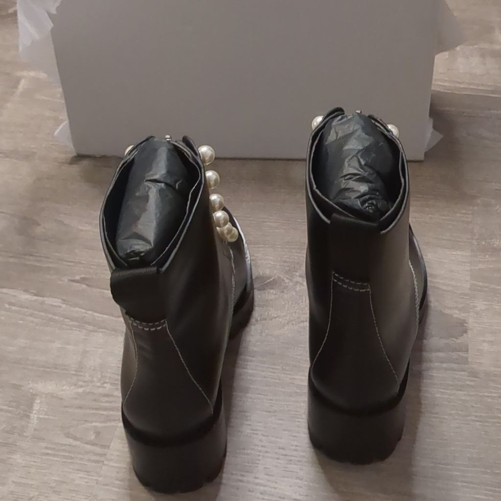 3.1 Phillip Lim 3.1 Phillip Lim hayett lug sole zip boot w/ pearls size 39 Size US 9 / IT 39 - 5 Thumbnail