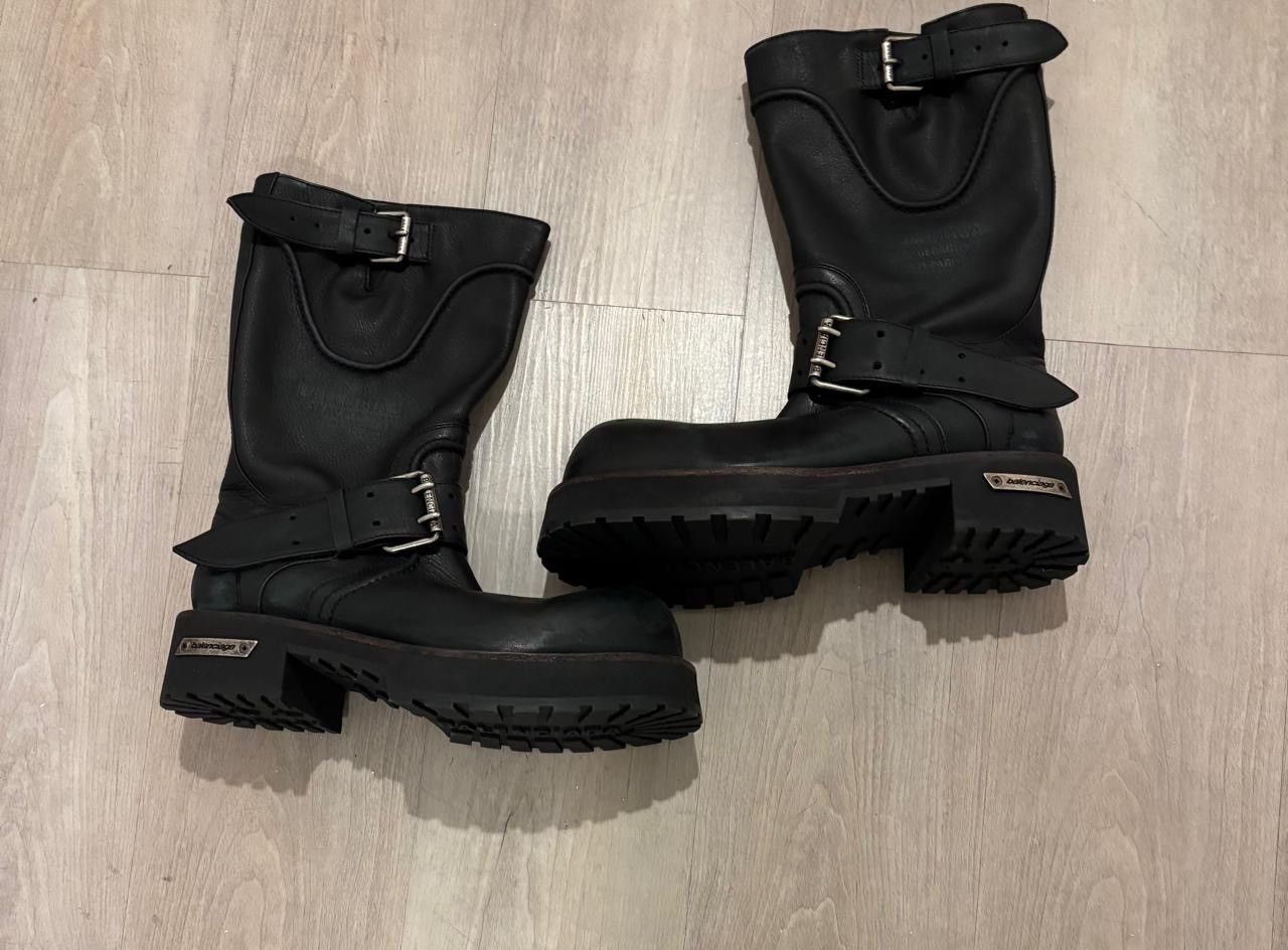 Balenciaga Balenciaga Venom Buckle Detailed Boots Size US 9 / EU 42 - 2 Thumbnail