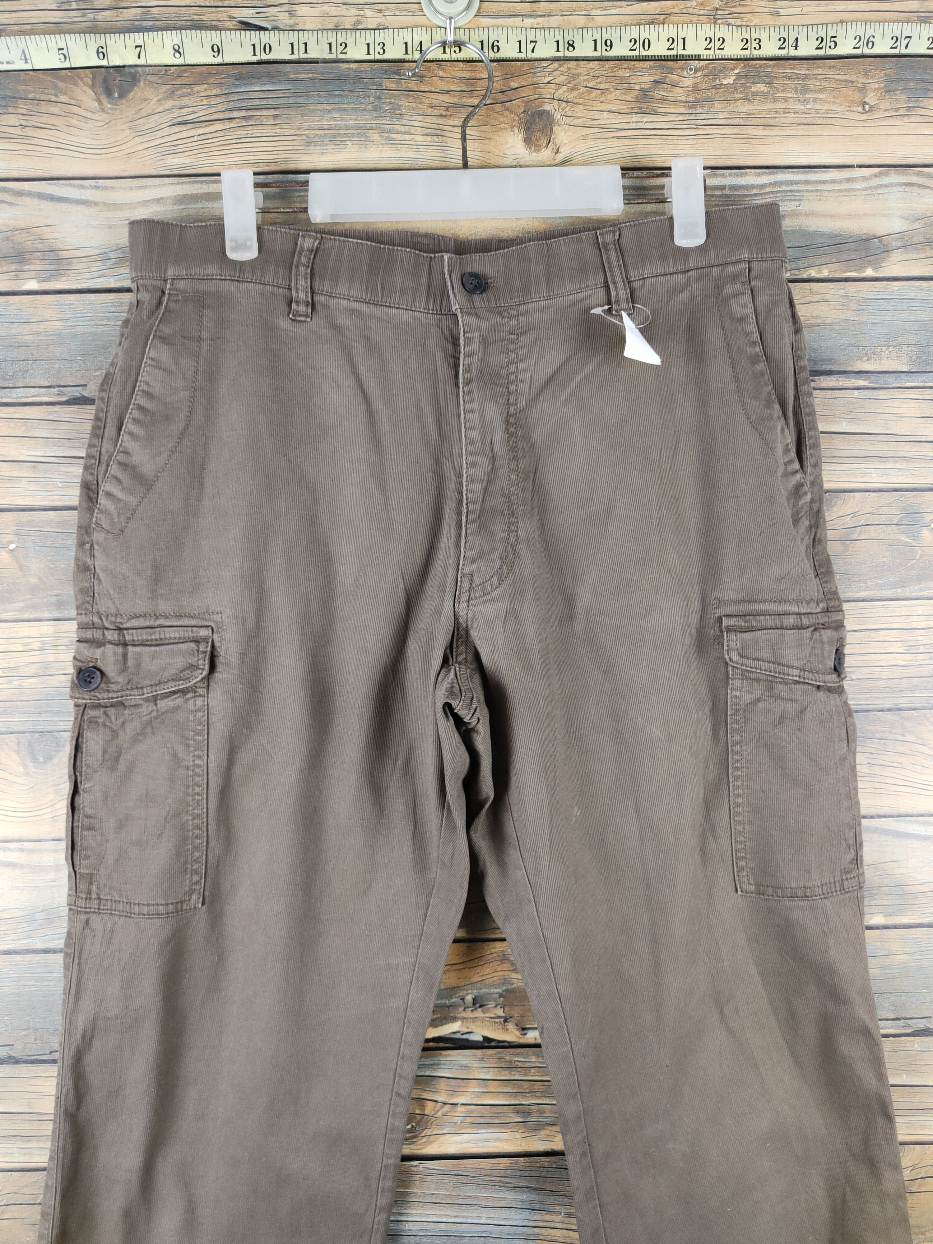 Renoma DL Up Renoma Brown Multipocket Tactical Cargo Pants #1323 Size US 34 / EU 50 - 2 Thumbnail
