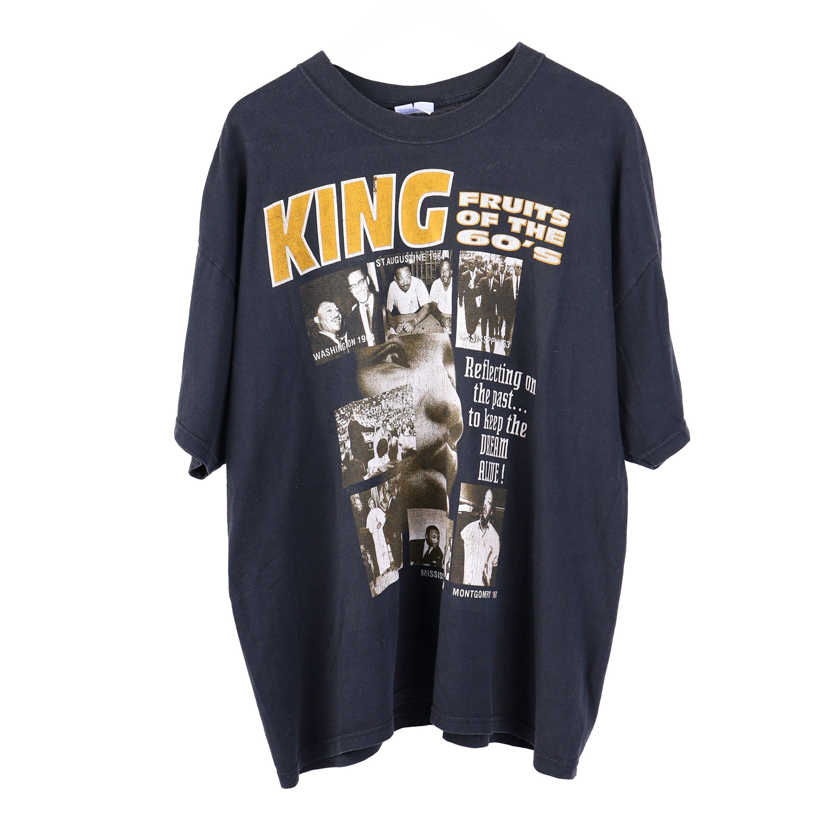 Vintage VINTAGE MARTIN LUTHER KING FRUITS OF THE 60'S VINTAGE T-SHIR Size US XL / EU 56 / 4 - 1 Thumbnail