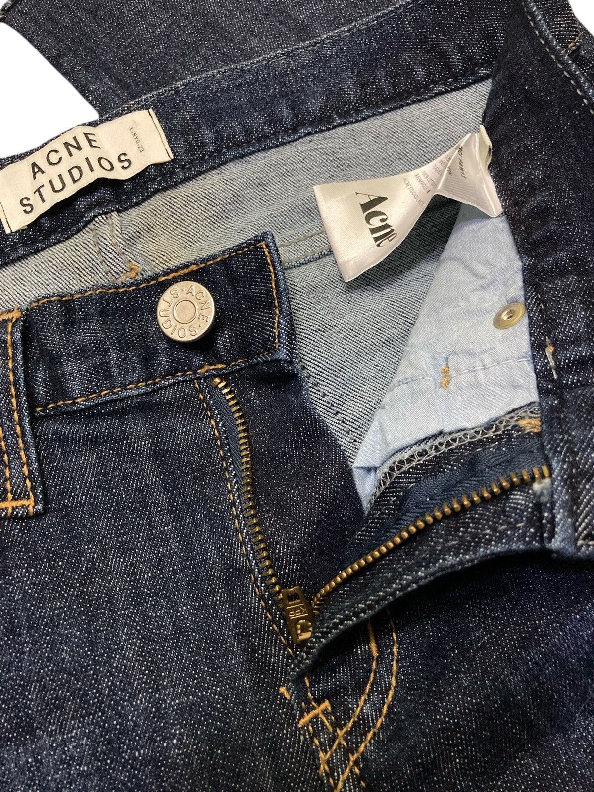Acne Studios Cropped Bootcut Jeans Size 28" / US 6 / IT 42 - 8 Thumbnail