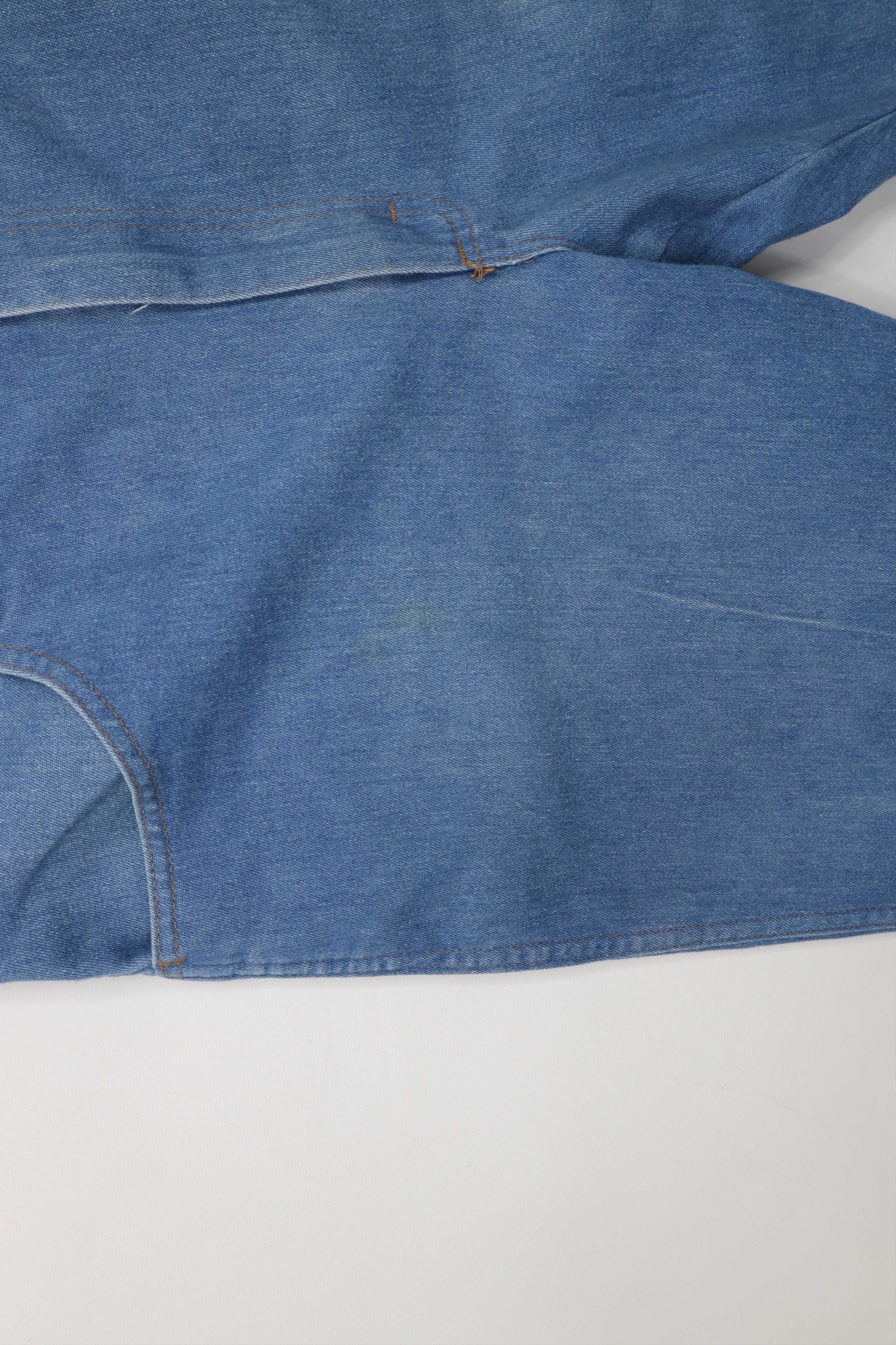 Vintage × Wrangler Vintage 90s Wrangler Flared Wide Leg Cowboy Denim Jeans Size US 38 / EU 54 - 7 Thumbnail