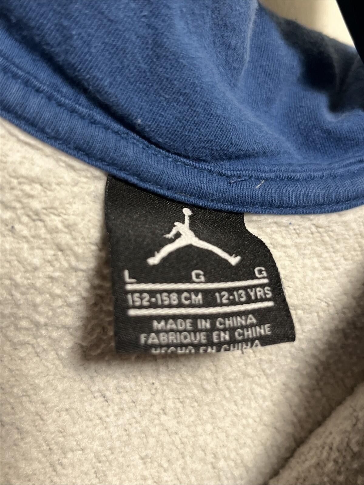 Nike Nike Air Jordan Elephant Hoodie Sweatshirt Kids L 10-12 Size ONE SIZE - 3 Thumbnail