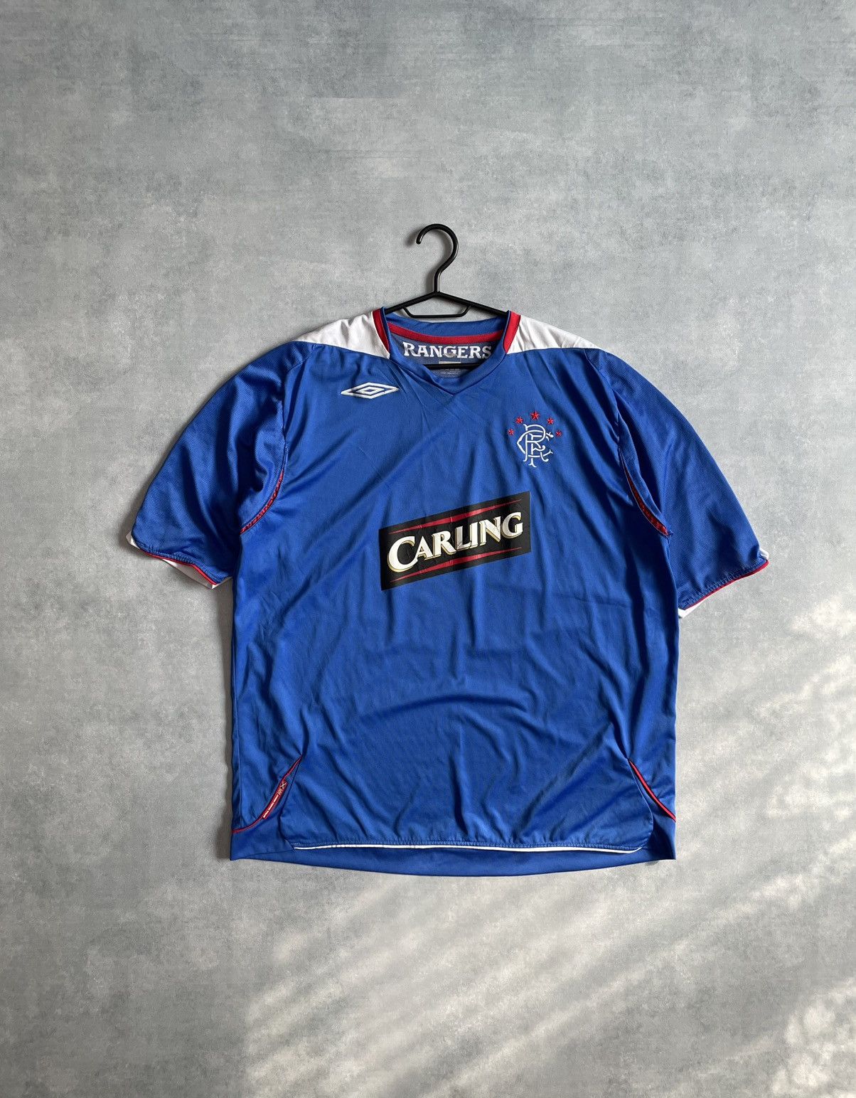 Umbro Rangers 2006-07 Umbro Home Football Jersey Size US XXL / EU 58 / 5 - 1 Thumbnail