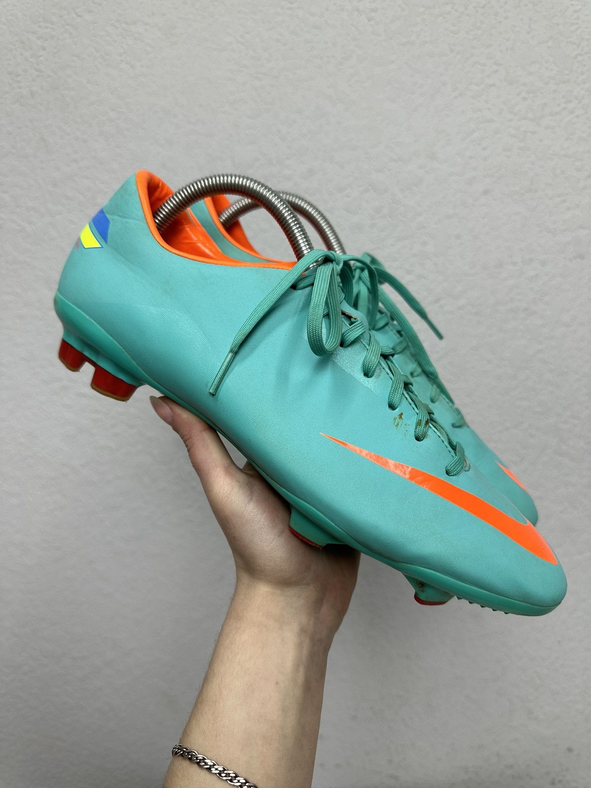 Nike 2012 NIKE MERCURIAL GLIDE III FG SOCCER BOOTS CLEATS US 10 Size US 11 / EU 44 - 3 Thumbnail