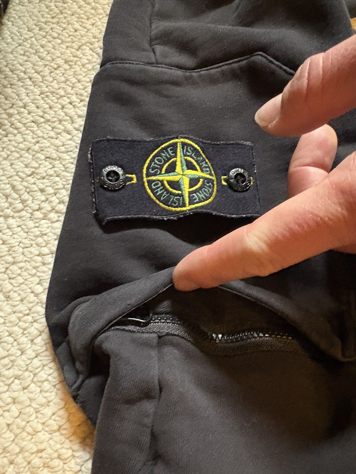 Stone Island Stone Island Cargo Jogger Sweatpant Size US 32 / EU 48 - 3 Thumbnail