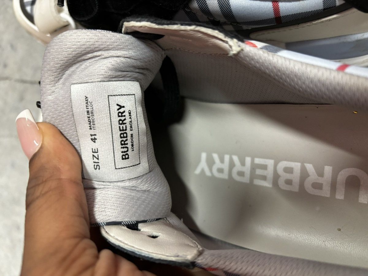 Burberry Burberry blue check Sneakers Size US 8 / EU 41 - 4 Thumbnail