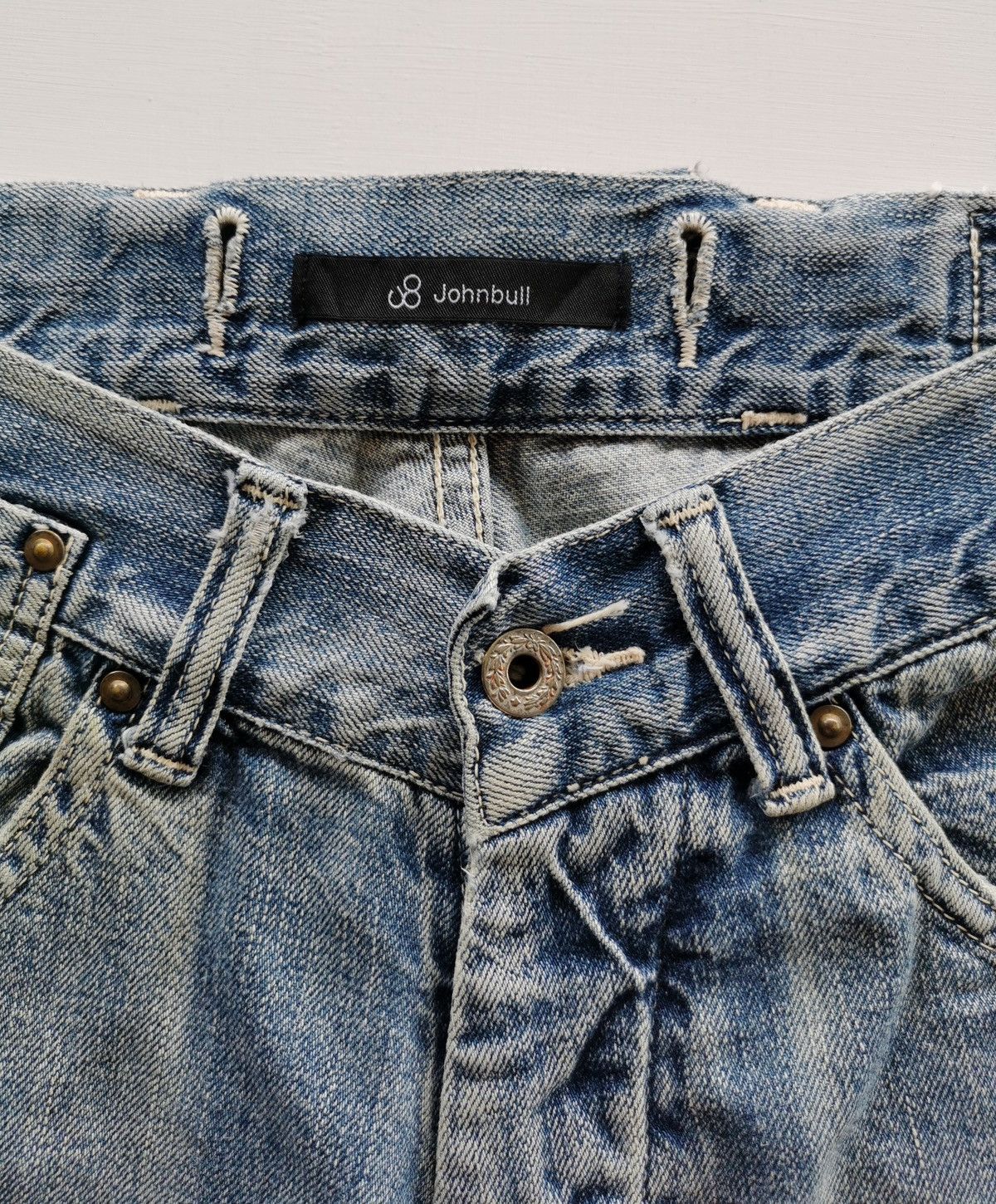 Johnbull Thrashed John Bull AP538 Selvedge Jeans Size US 30 / EU 46 - 13 Thumbnail